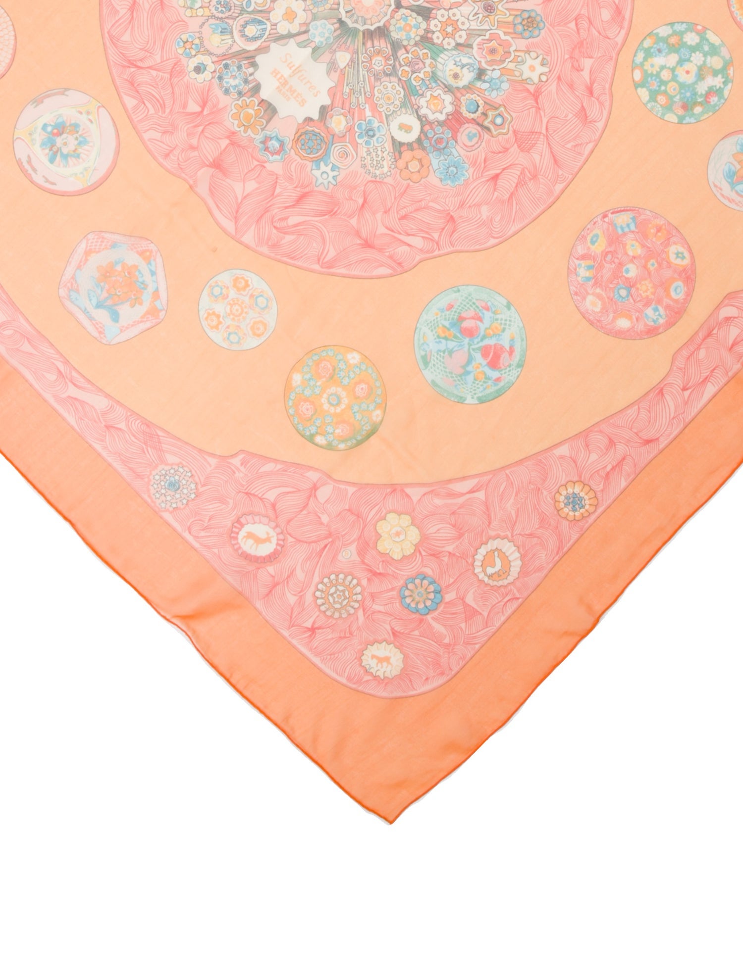 Hermès Sulfures Silk Scarf