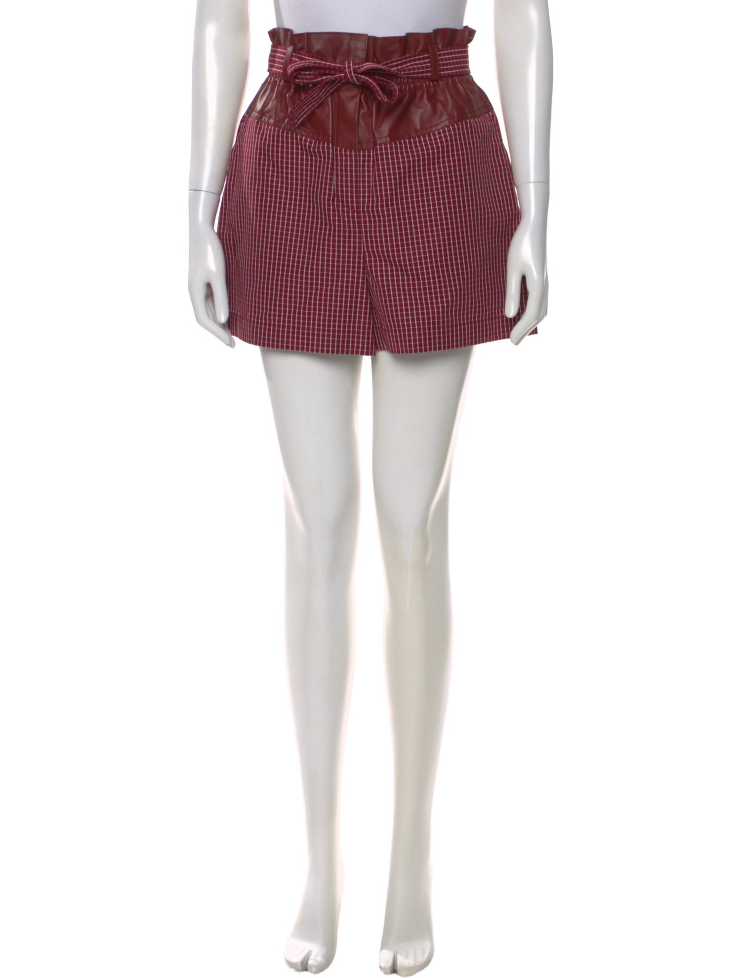 Hermès Plaid Print Mini Shorts w/ Tags