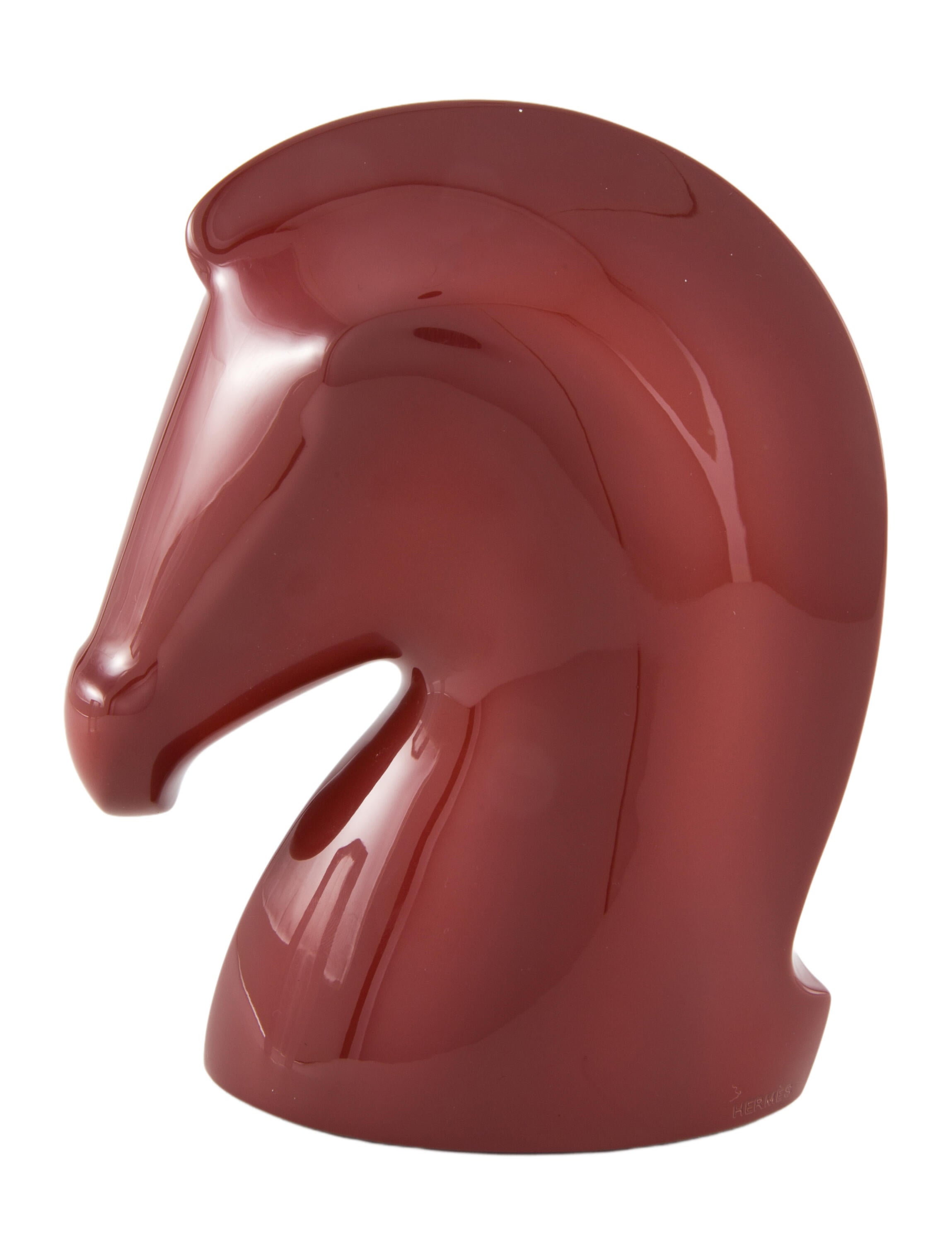 Hermès Samarcande Horse Paperweight
