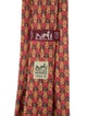 Hermès Silk Pattern Print Tie