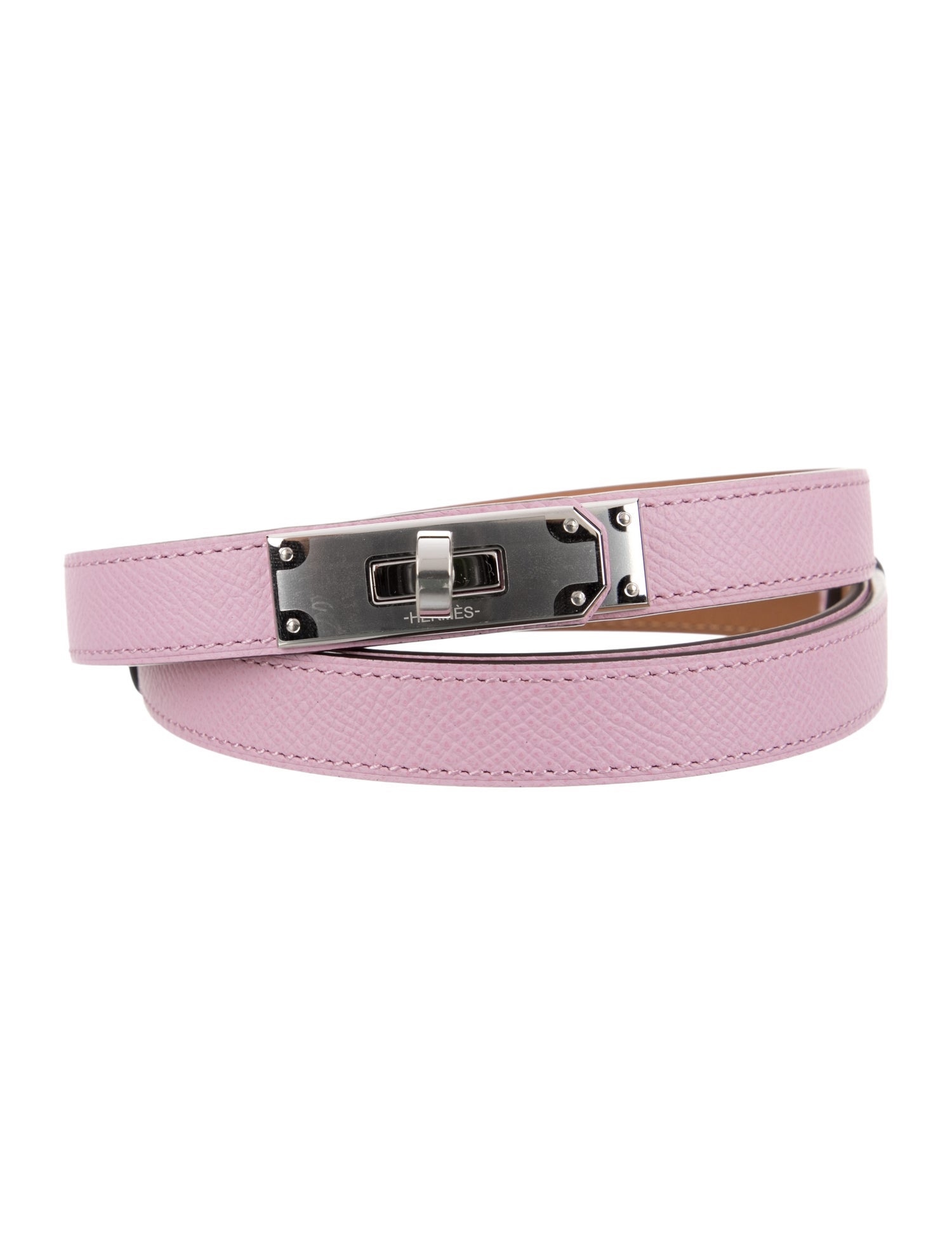 Hermès 18 mm Epsom Leather Kelly Belt