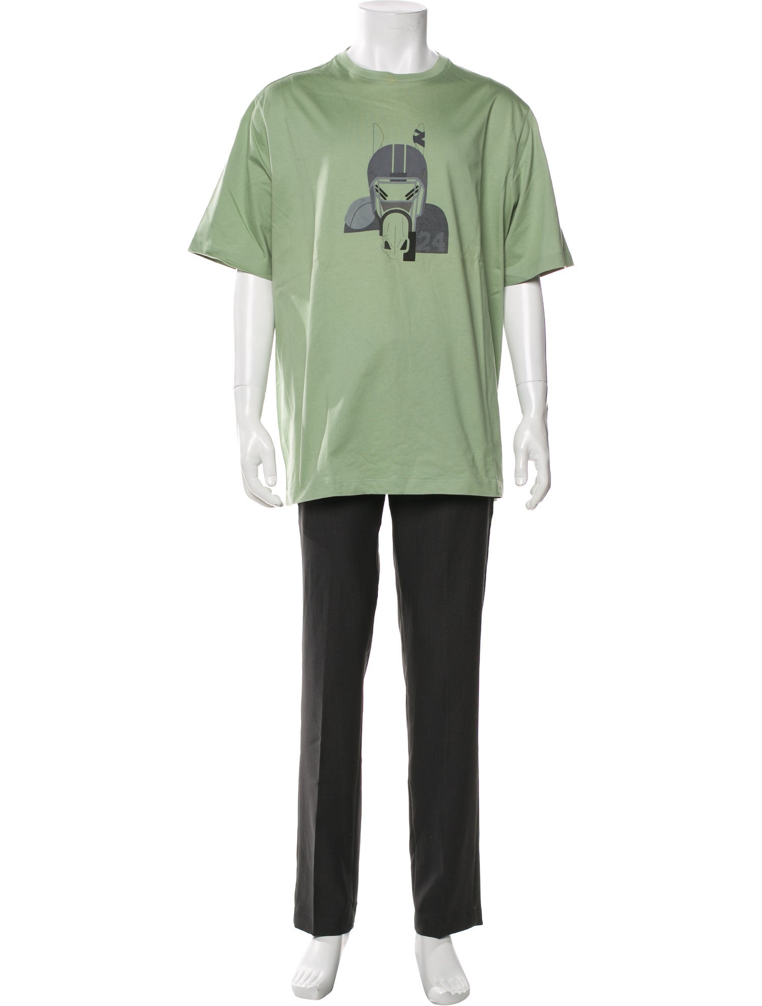 Hermès Graphic Print Crew Neck T-Shirt