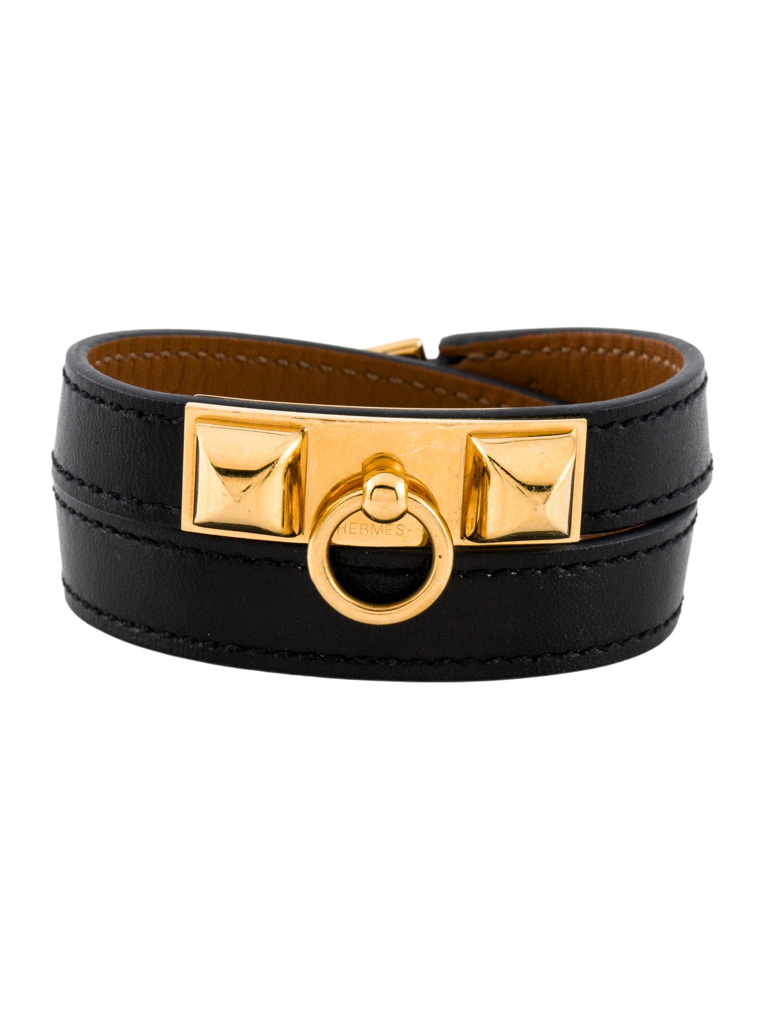 Hermès Rivale Double Tour Wrap Bracelet