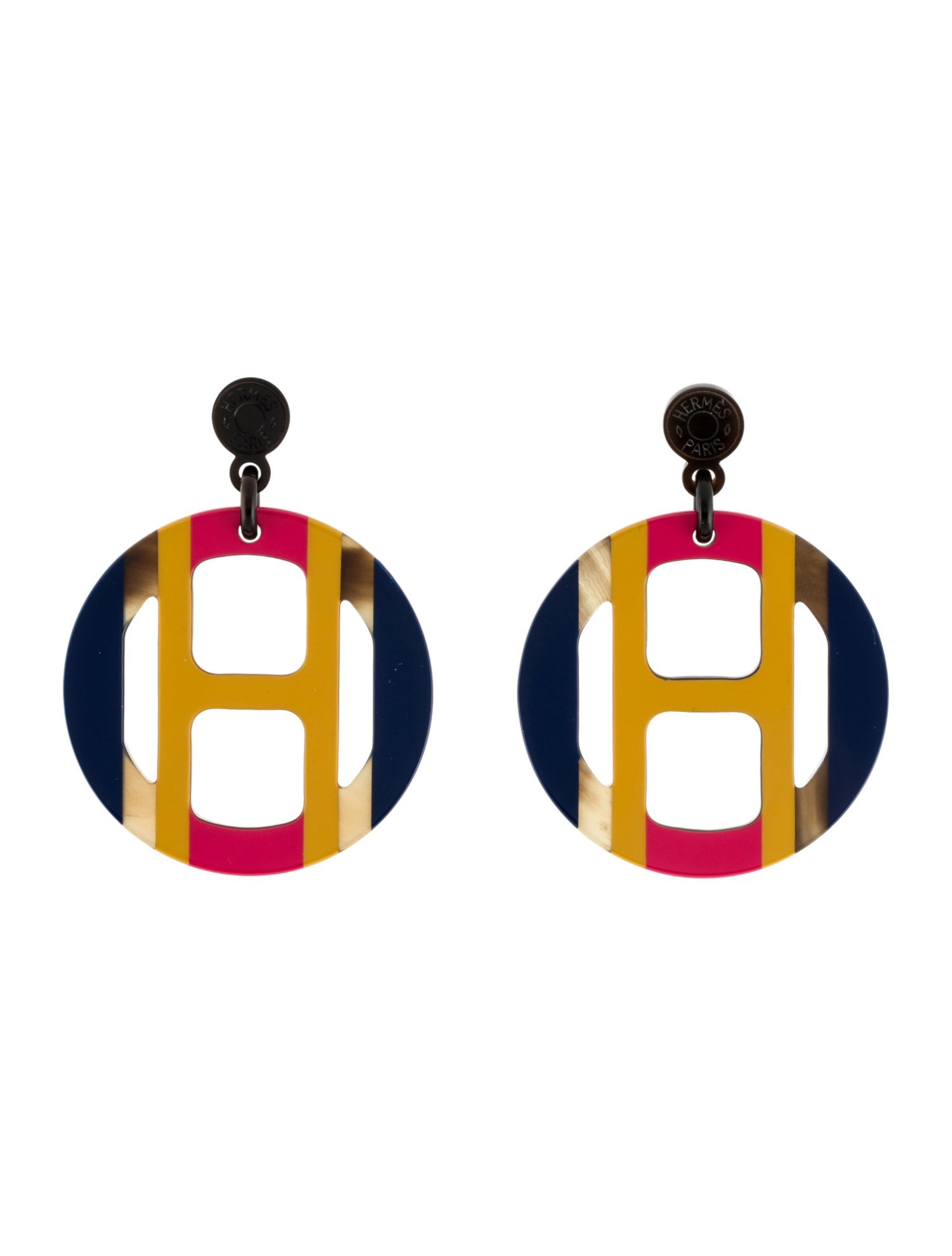 Hermès H Equipe Earrings