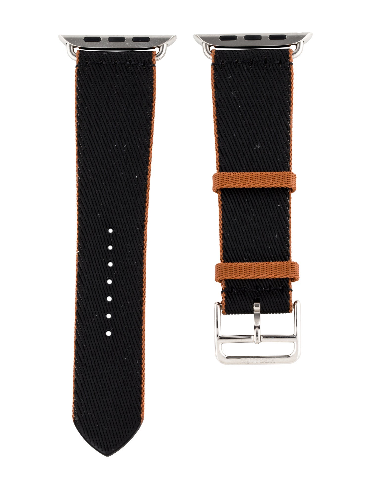Hermès x Apple Single Tour Twill Jump Watch Strap