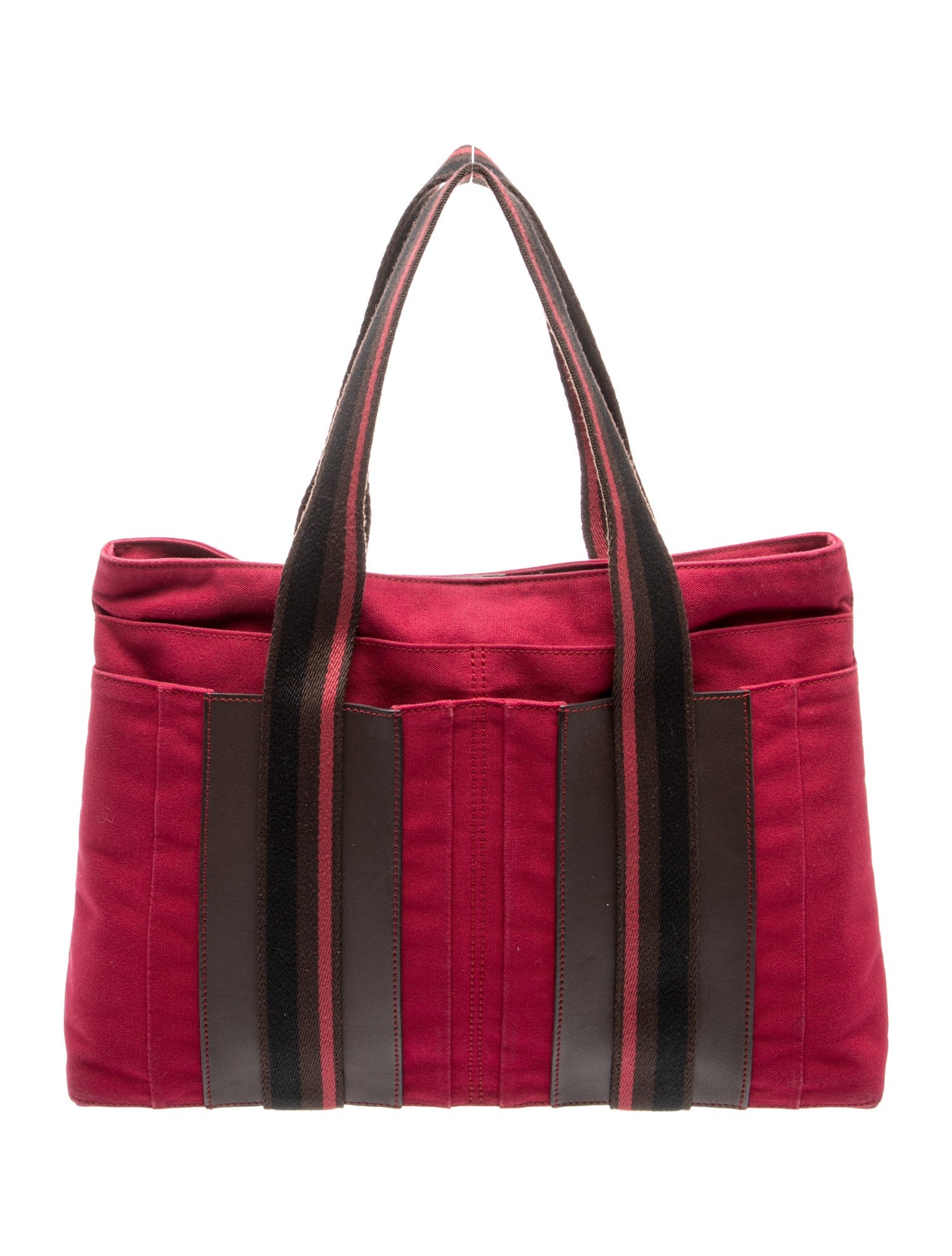 Hermès Toile Sac Troca MM