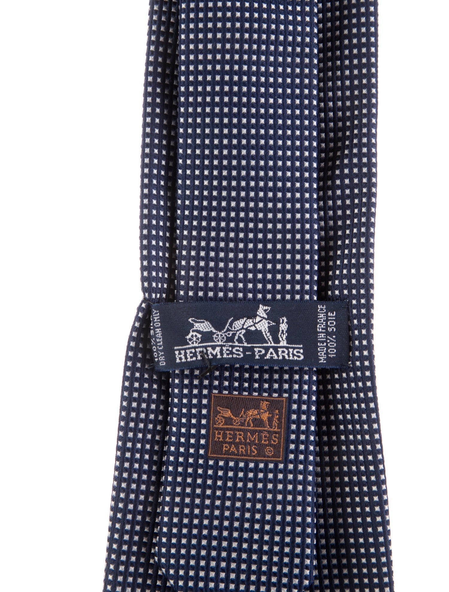 Hermès Silk Printed Tie