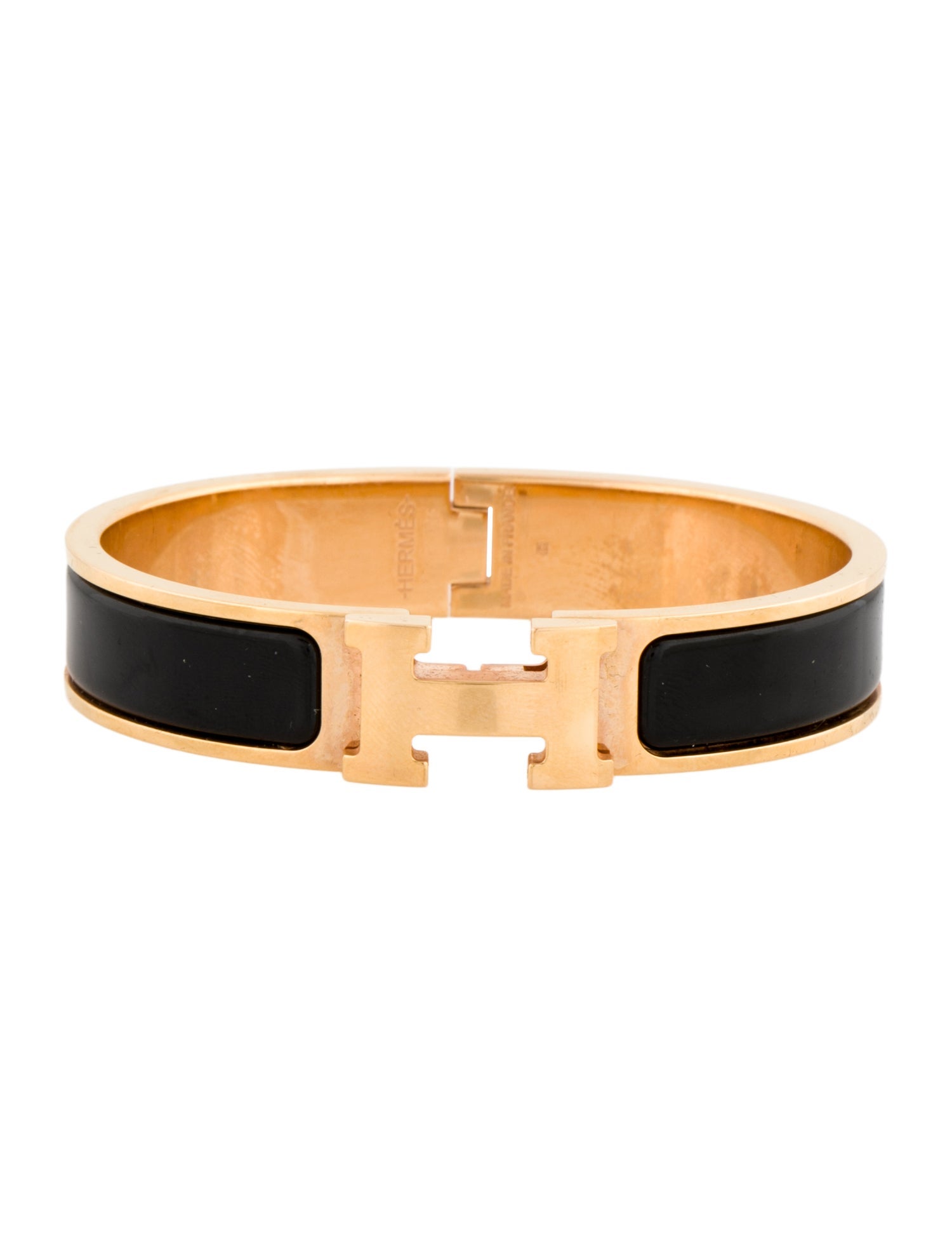 Hermès Enamel Clic Clac H Bracelet