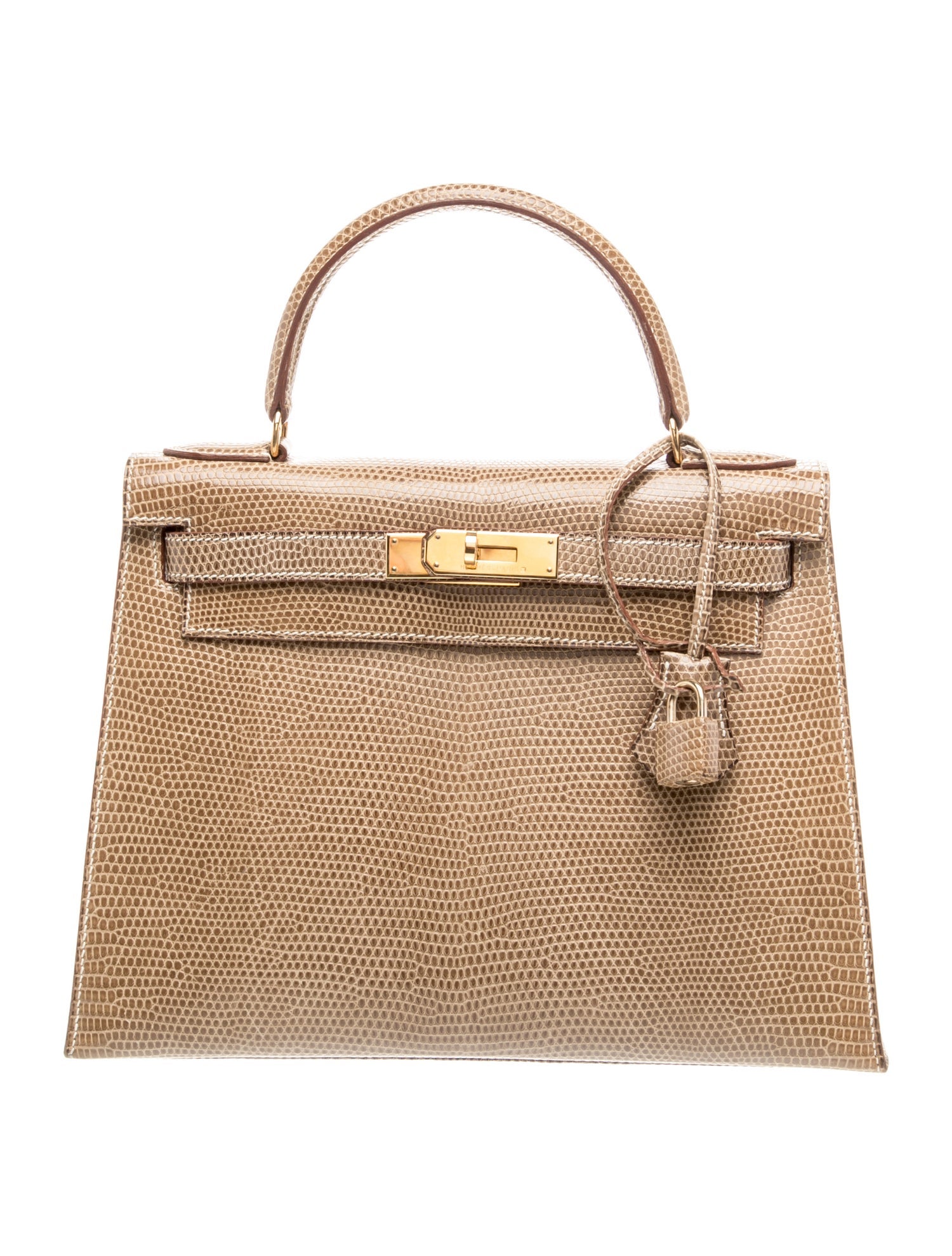 Hermès Veranus Niloticus Lizard Kelly Sellier 28