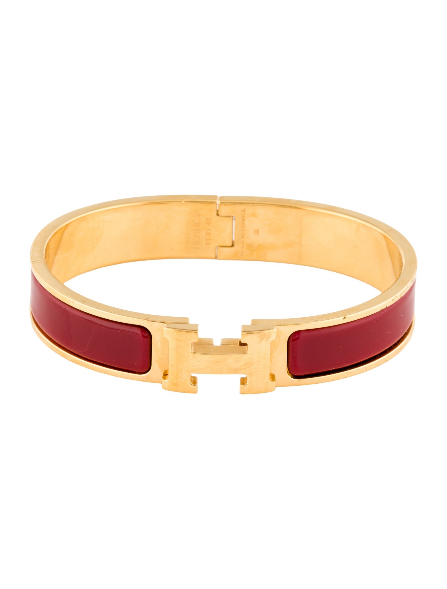 Hermès Clic H Enamel Bracelet