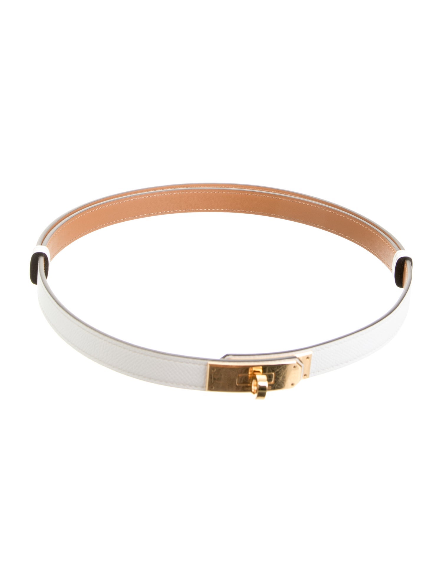 Hermès 18 mm Epsom Leather Kelly Belt