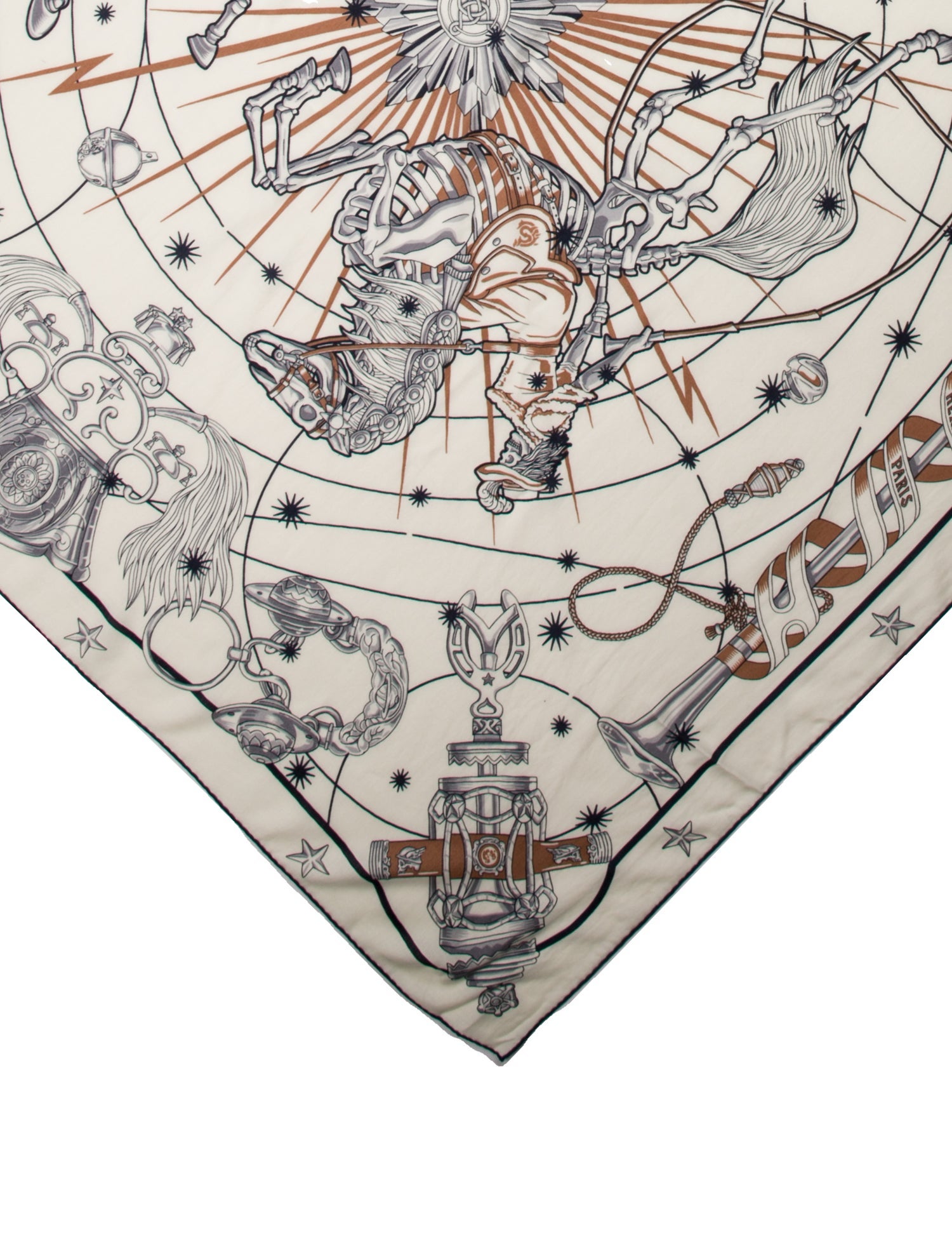 Hermès Chorus Stellarum Cashmere Shawl w/ Tags