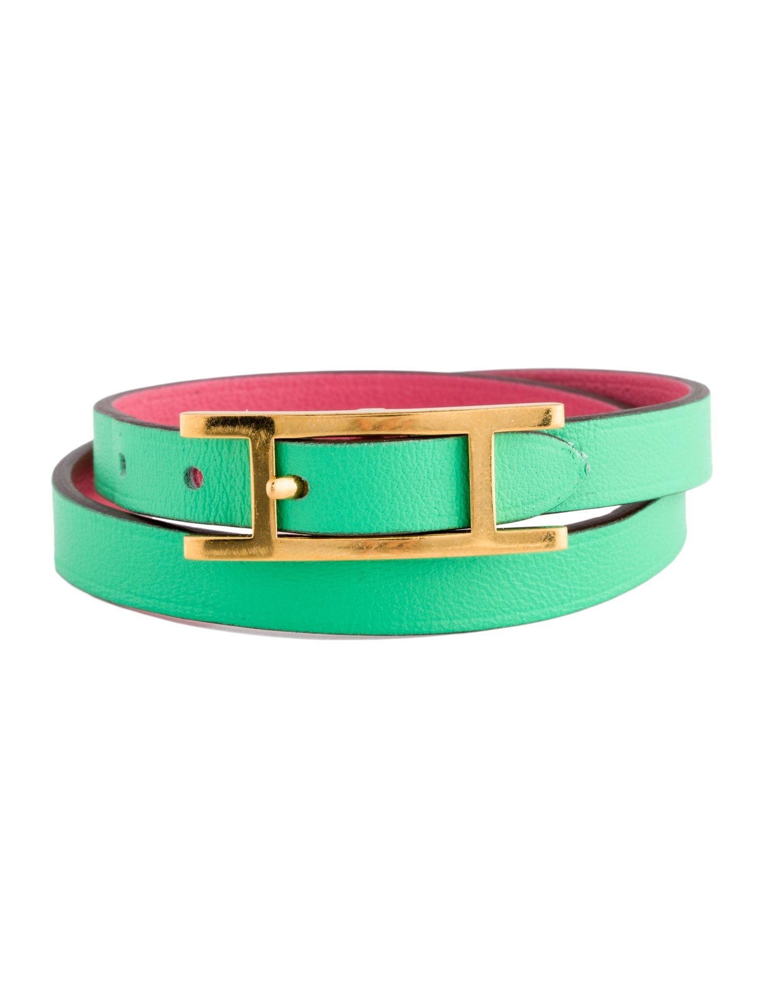 Hermès Behapi Double Tour Wrap Bracelet