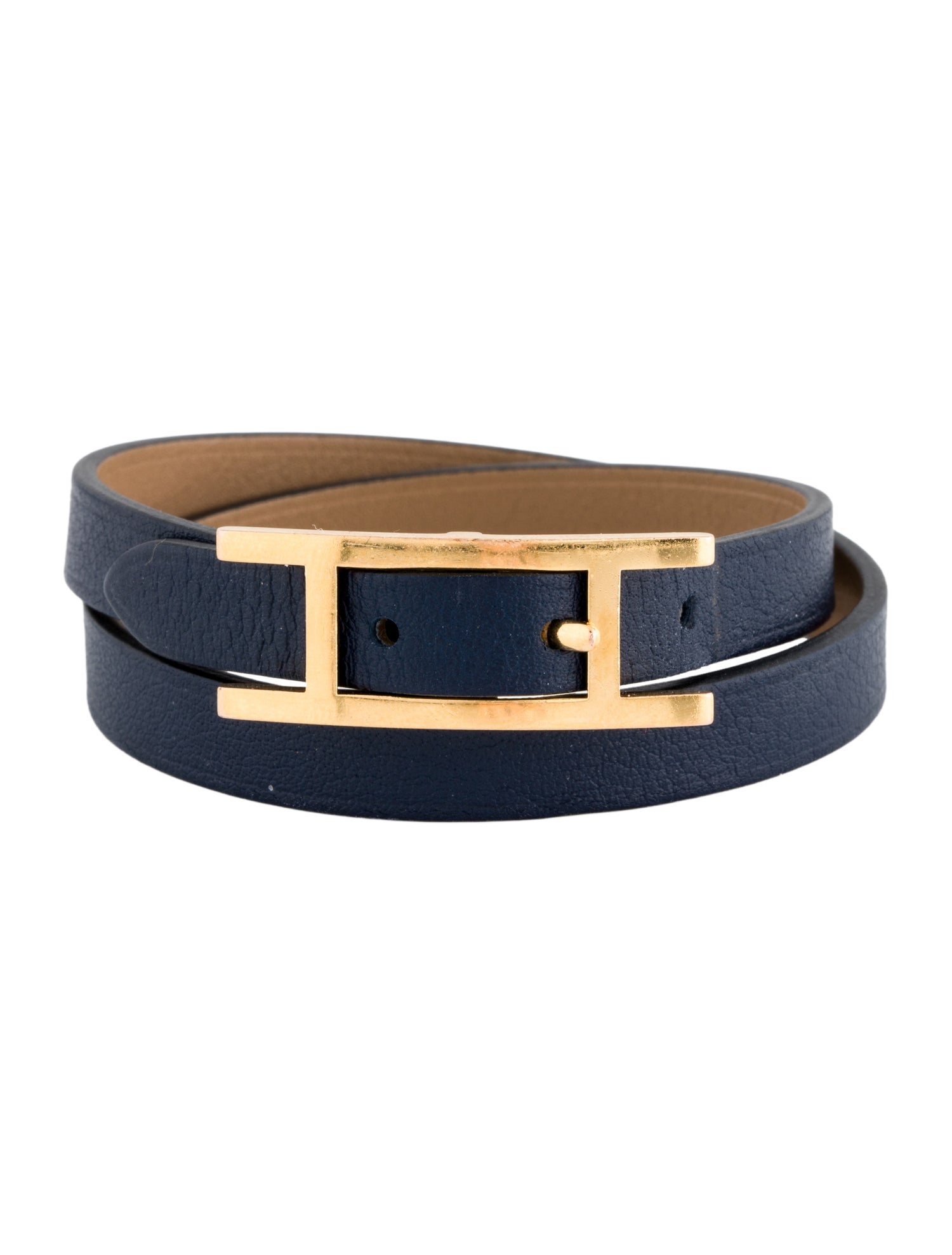 Hermès Behapi Double Tour Wrap Bracelet