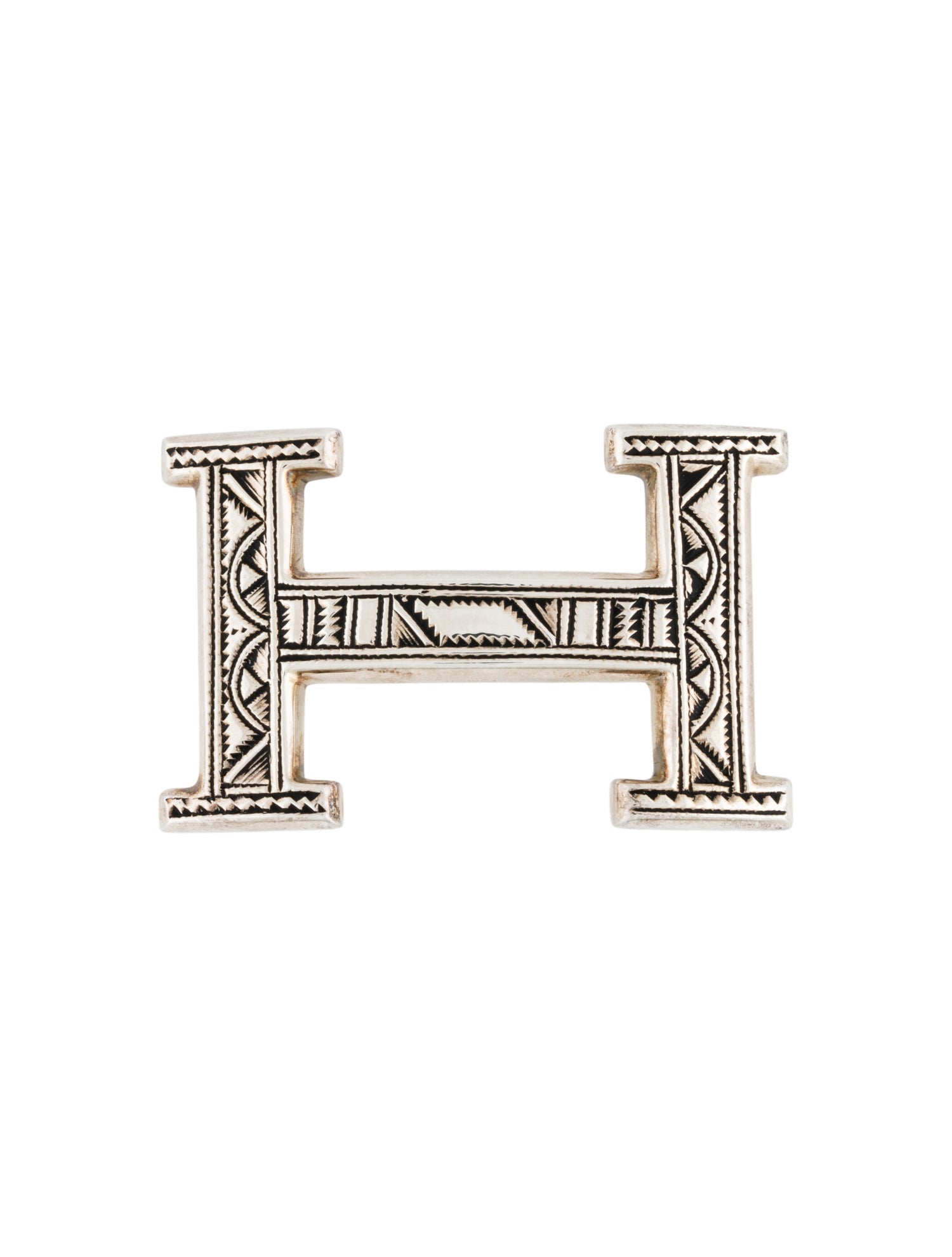 Hermès Touareg H 32mm Belt Buckle