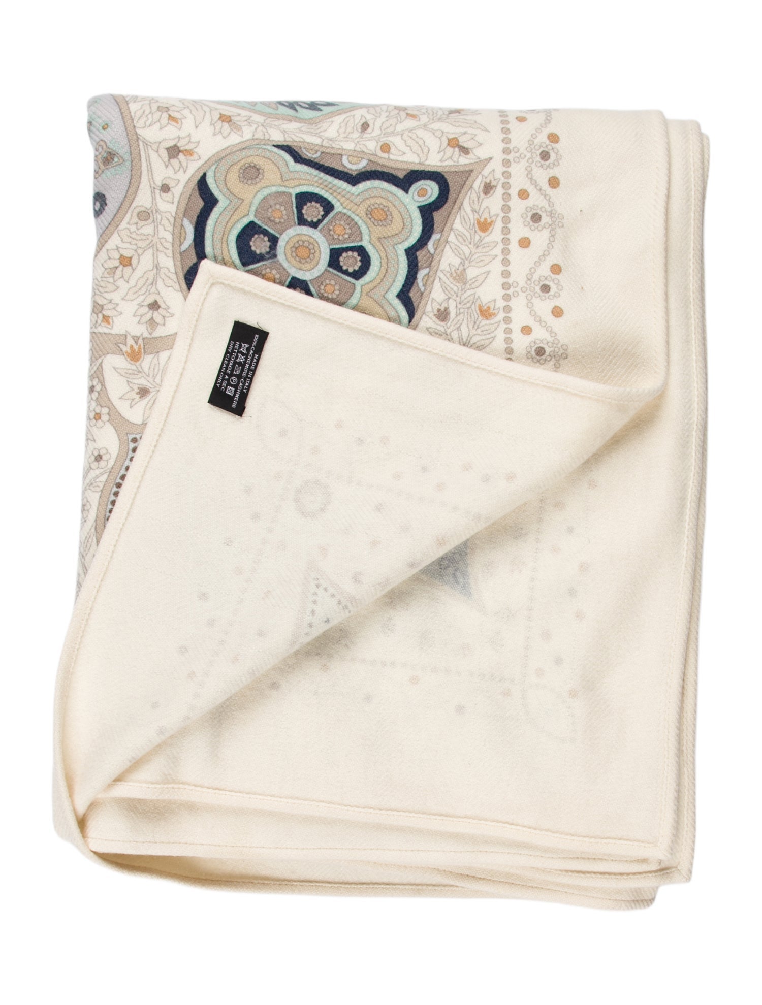 Hermès L'Arbre De Vie Cashmere Throw Blanket