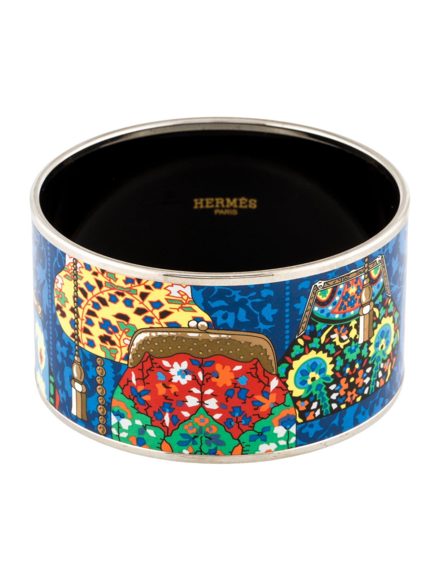 Hermès Extra Wide Enamel Bracelet
