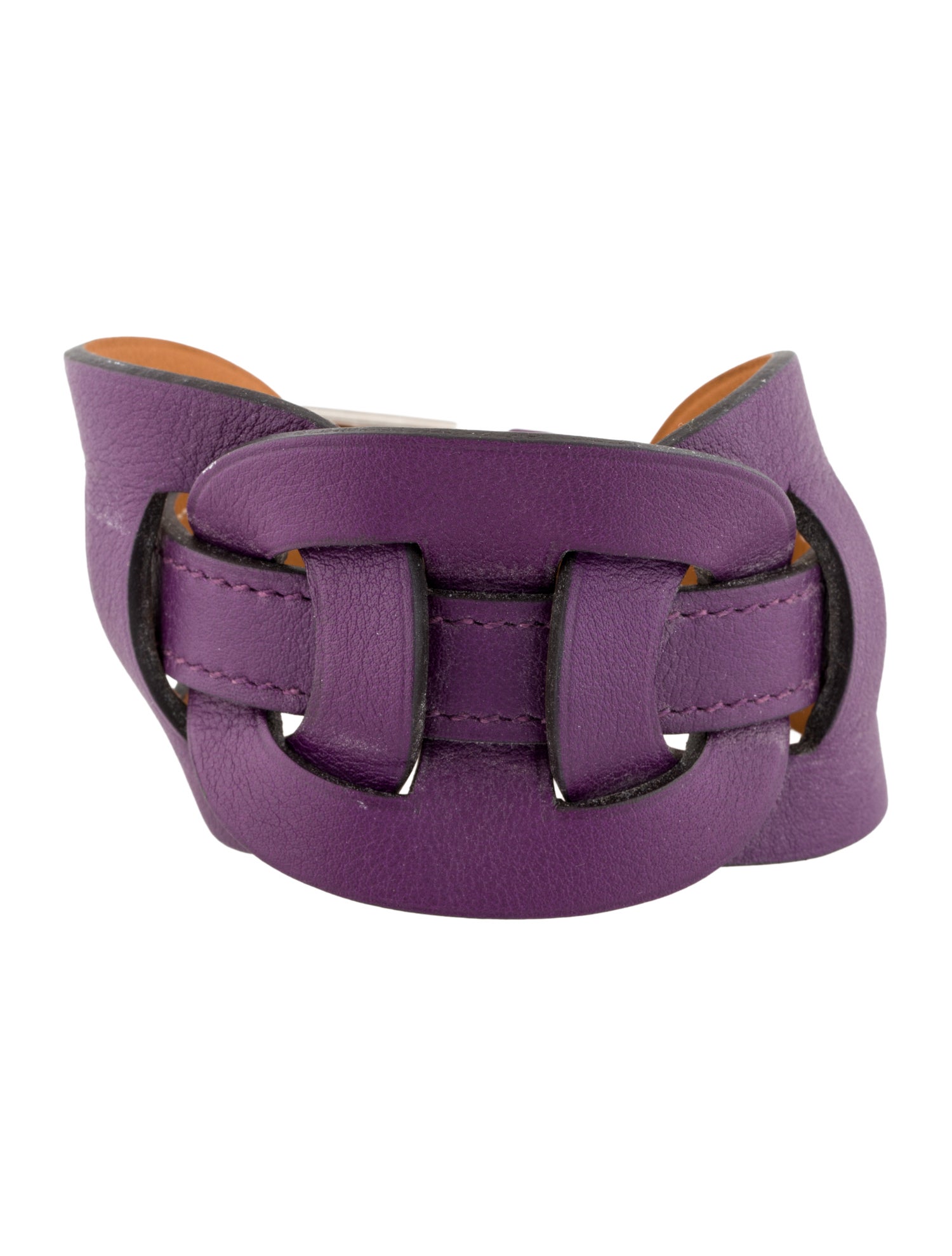 Hermès Fètiche Leather Bracelet