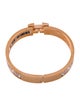 Hermès Enamel Clic H Bangle Bracelet