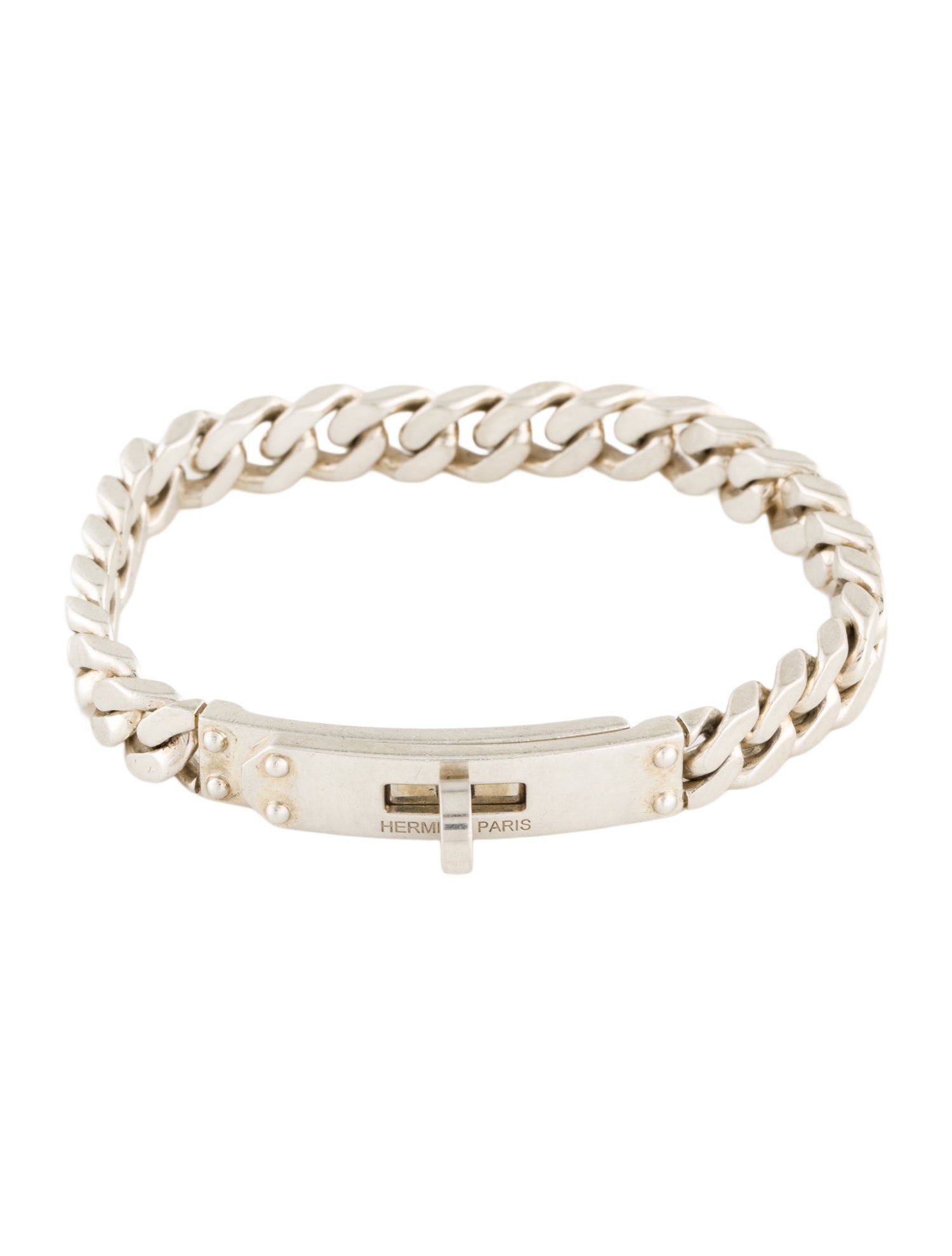 Hermès Kelly Gourmette Bracelet