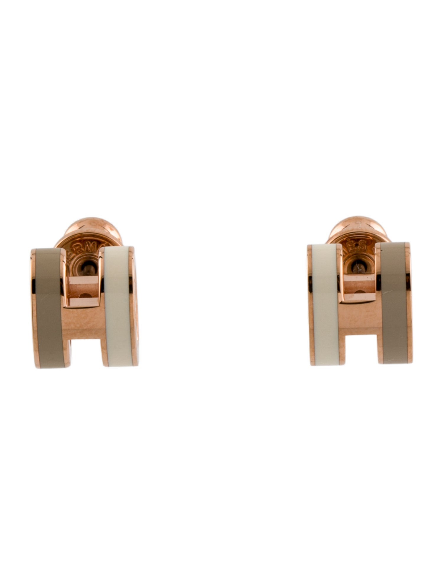 Hermès Mini Pop H Stud Earrings