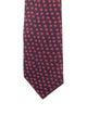 Hermès Patterned Silk Tie