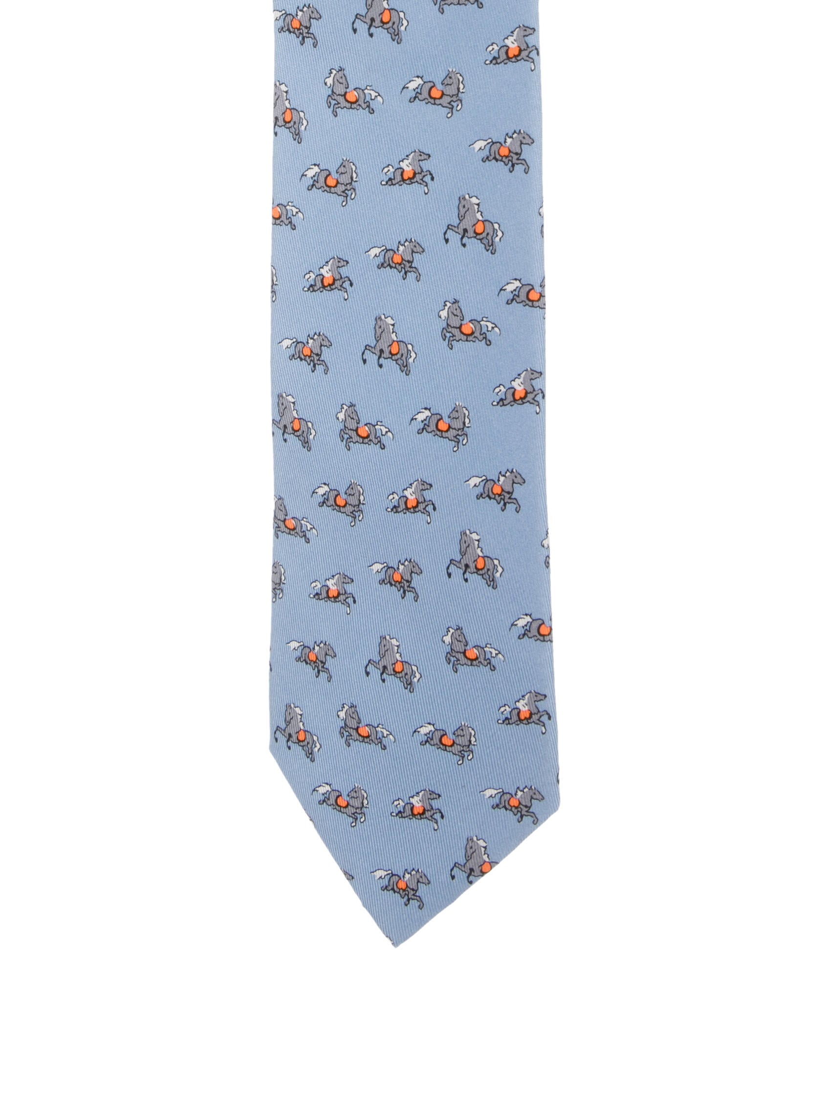 Hermès Silk Pattern Tie