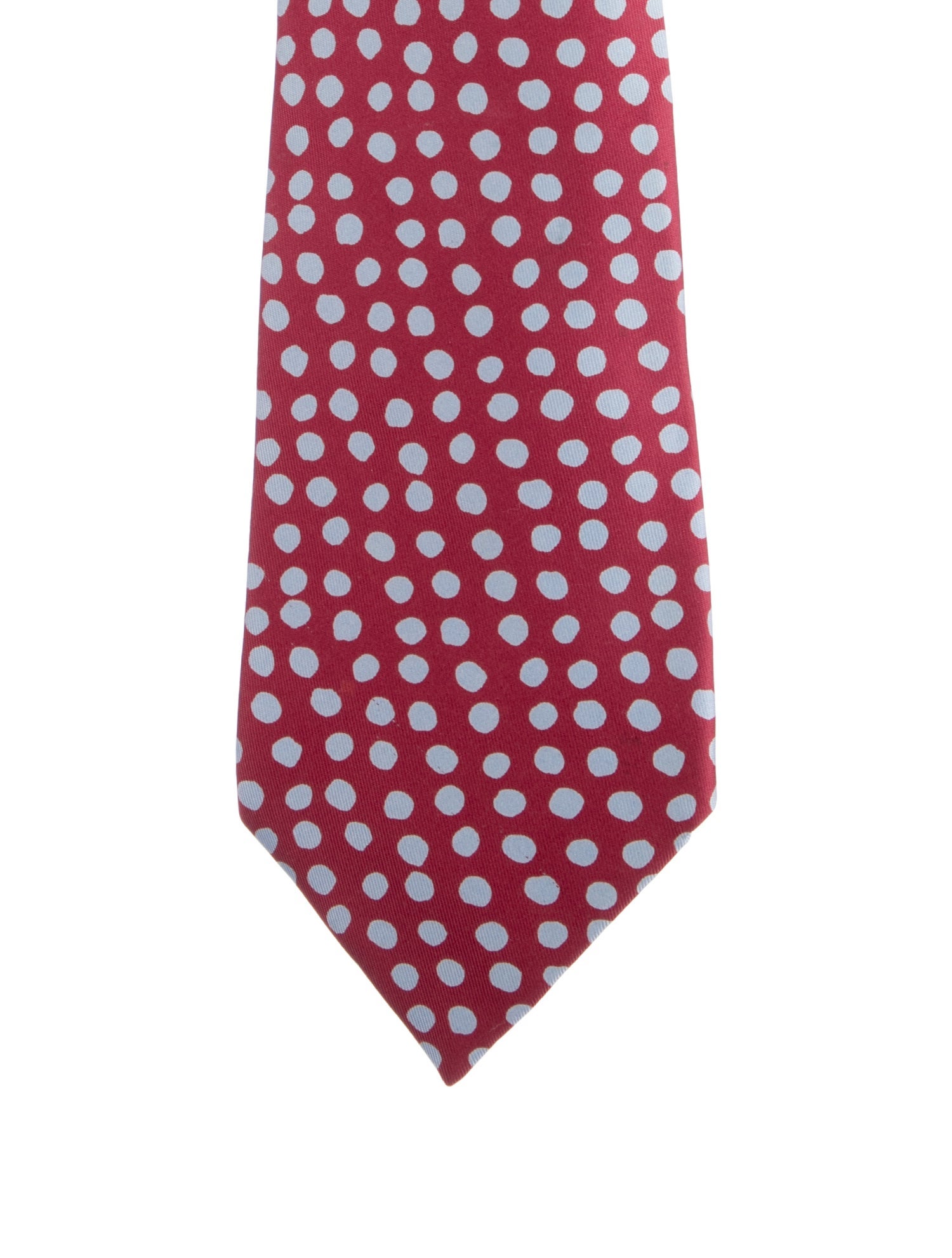 Hermès pattern print tie