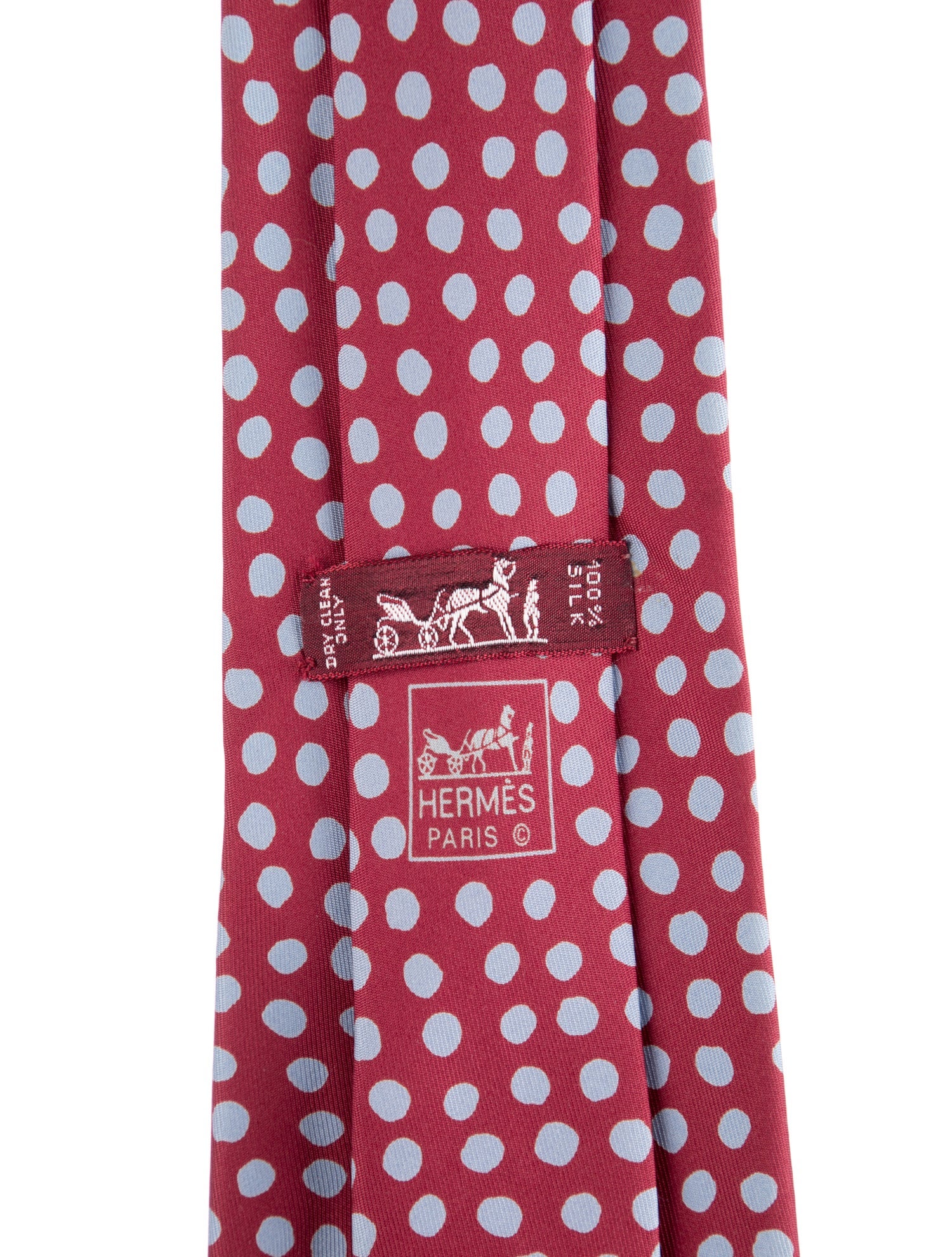 Hermès pattern print tie