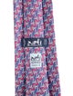 Hermès pattern print tie