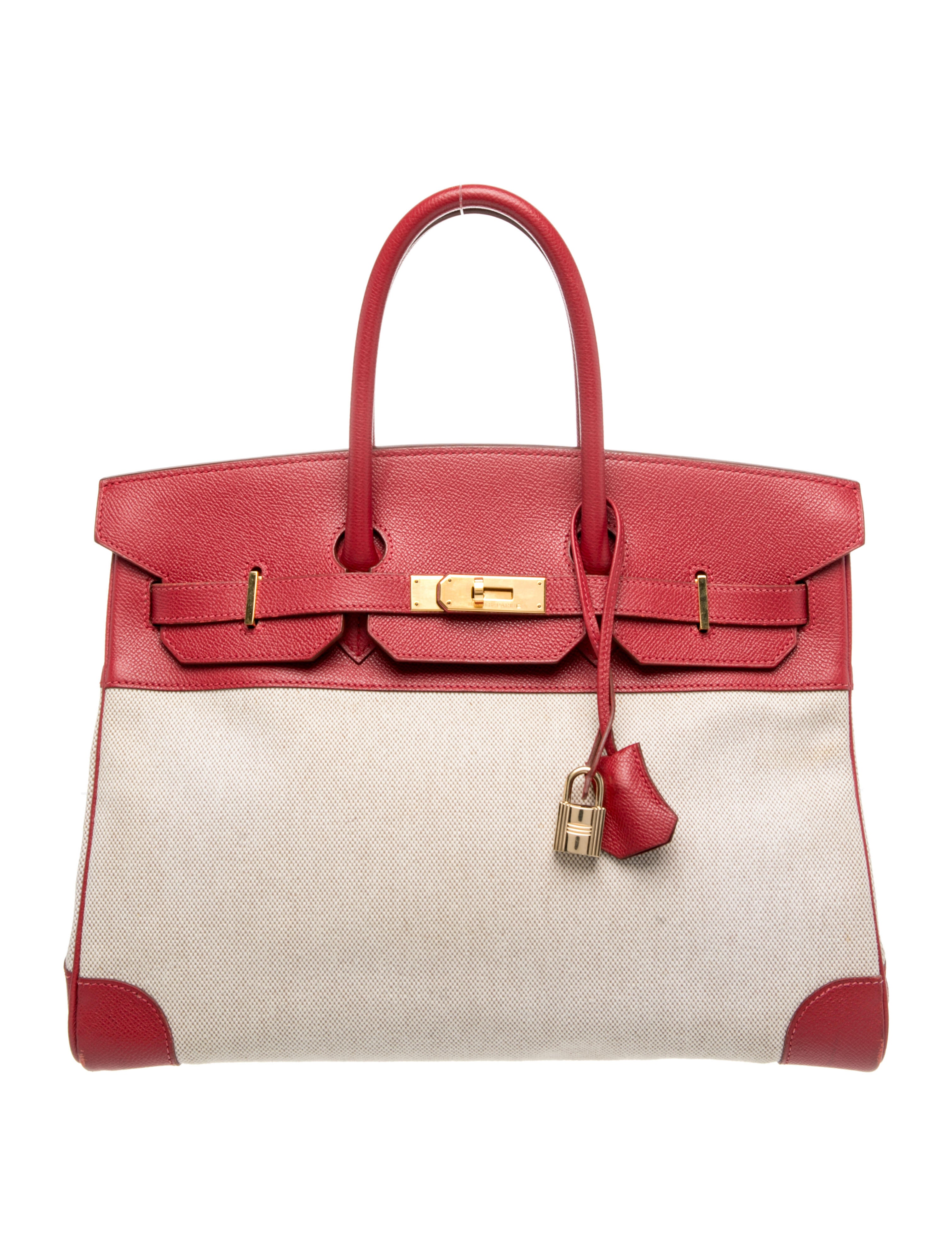 Hermès Toile H & Courchevel Birkin 35