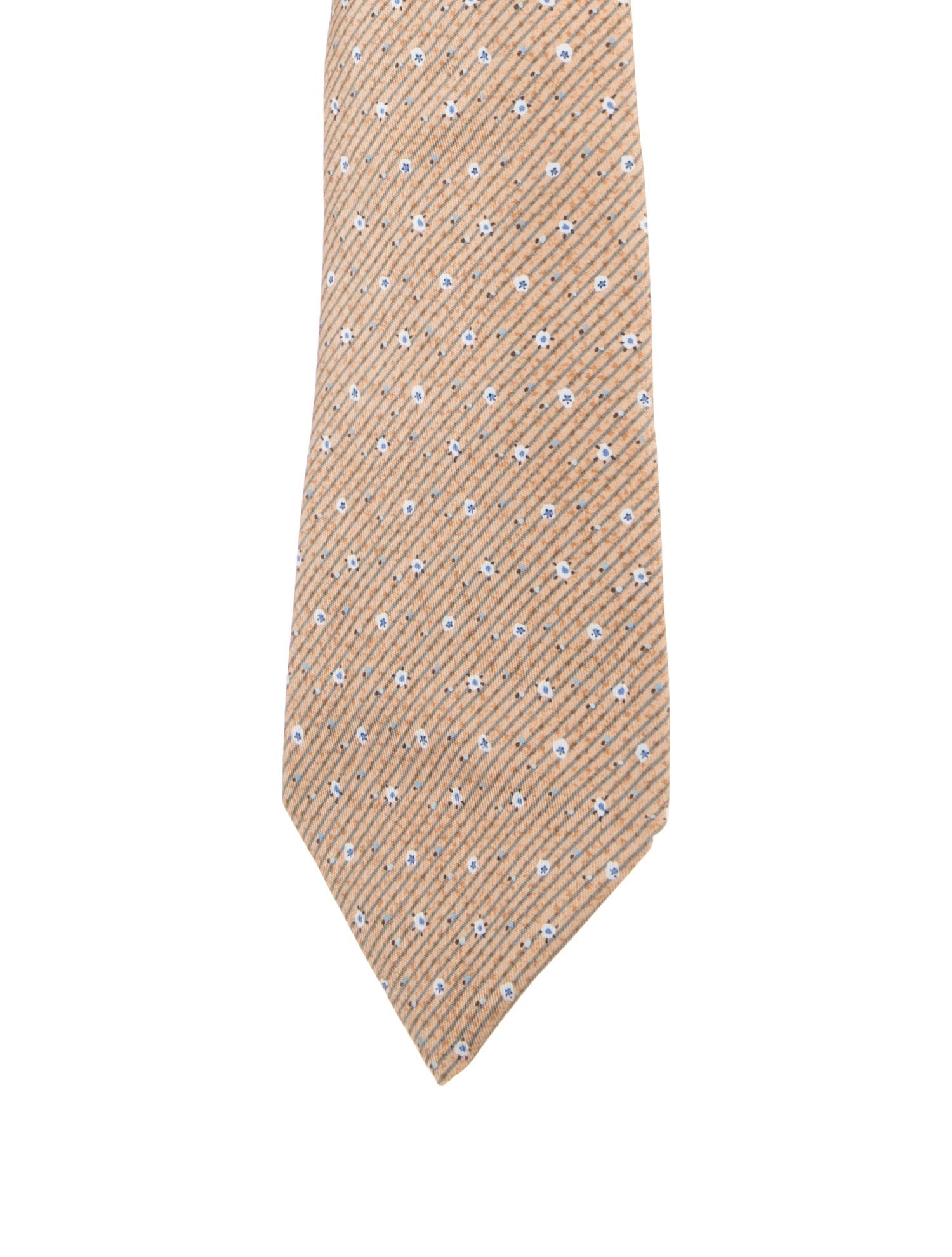 Hermès Silk Pattern Tie