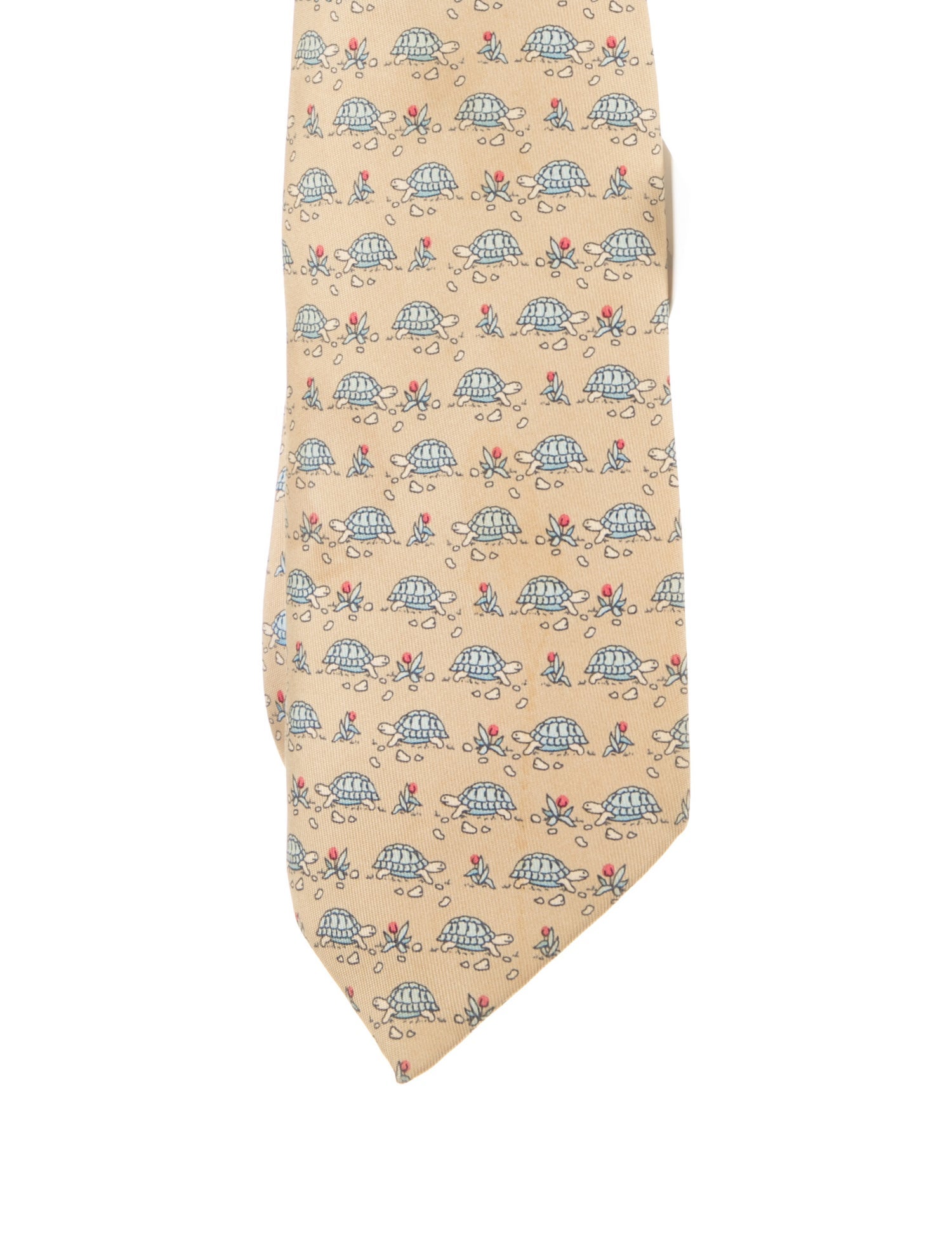 Hermès Silk Pattern Tie