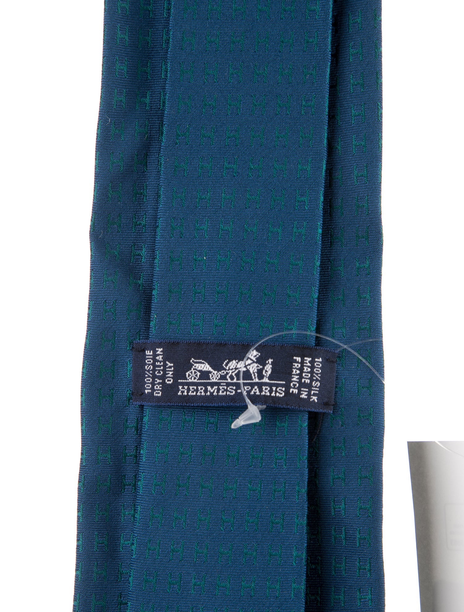 Hermès Silk Pattern Tie