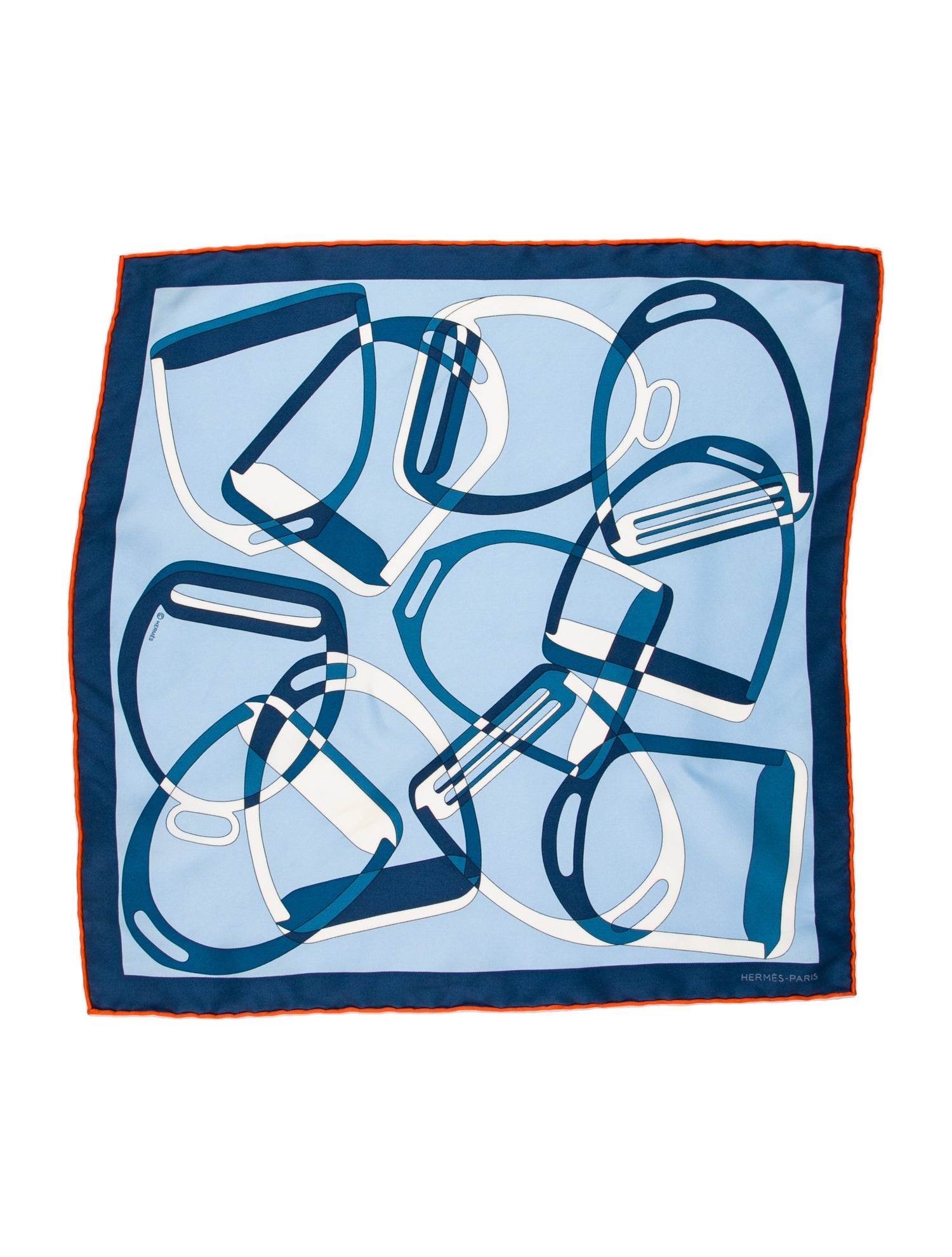 Hermès Quincaillerie Equestre Silk Scarf