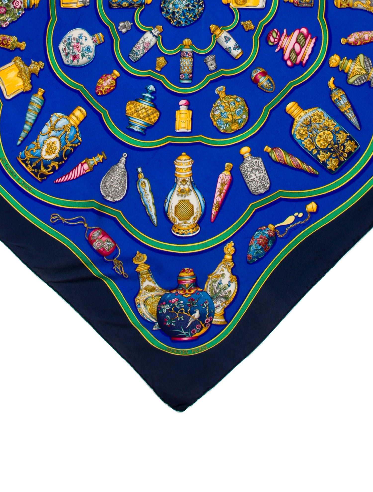 Hermès Qu'importe Le Flacon Silk Scarf