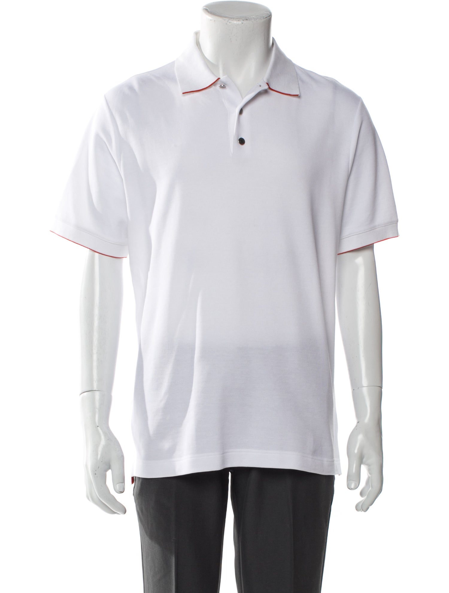 Hermès Crew Neck Short Sleeve Polo Shirt