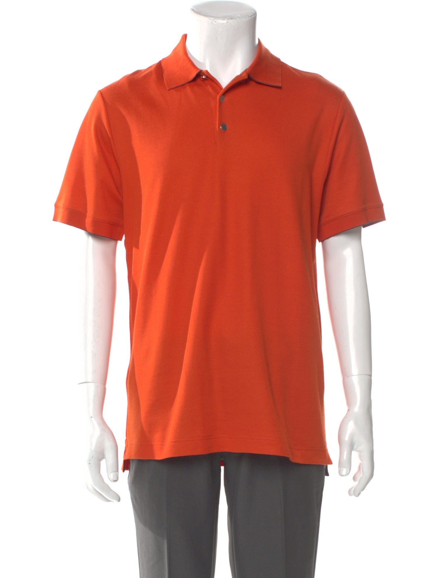 Hermès Crew Neck Short Sleeve Polo Shirt