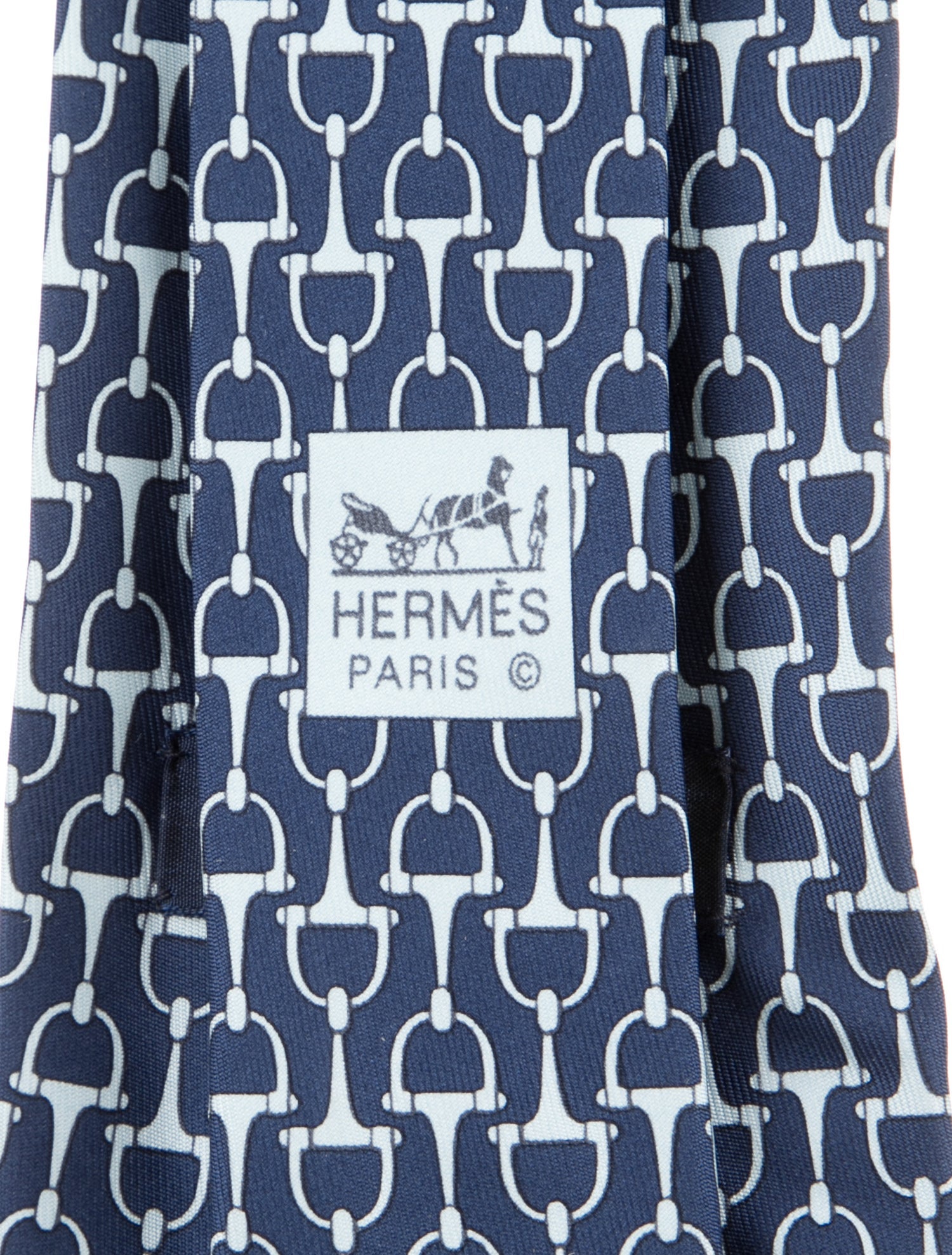 Hermès Silk Patterned Tie