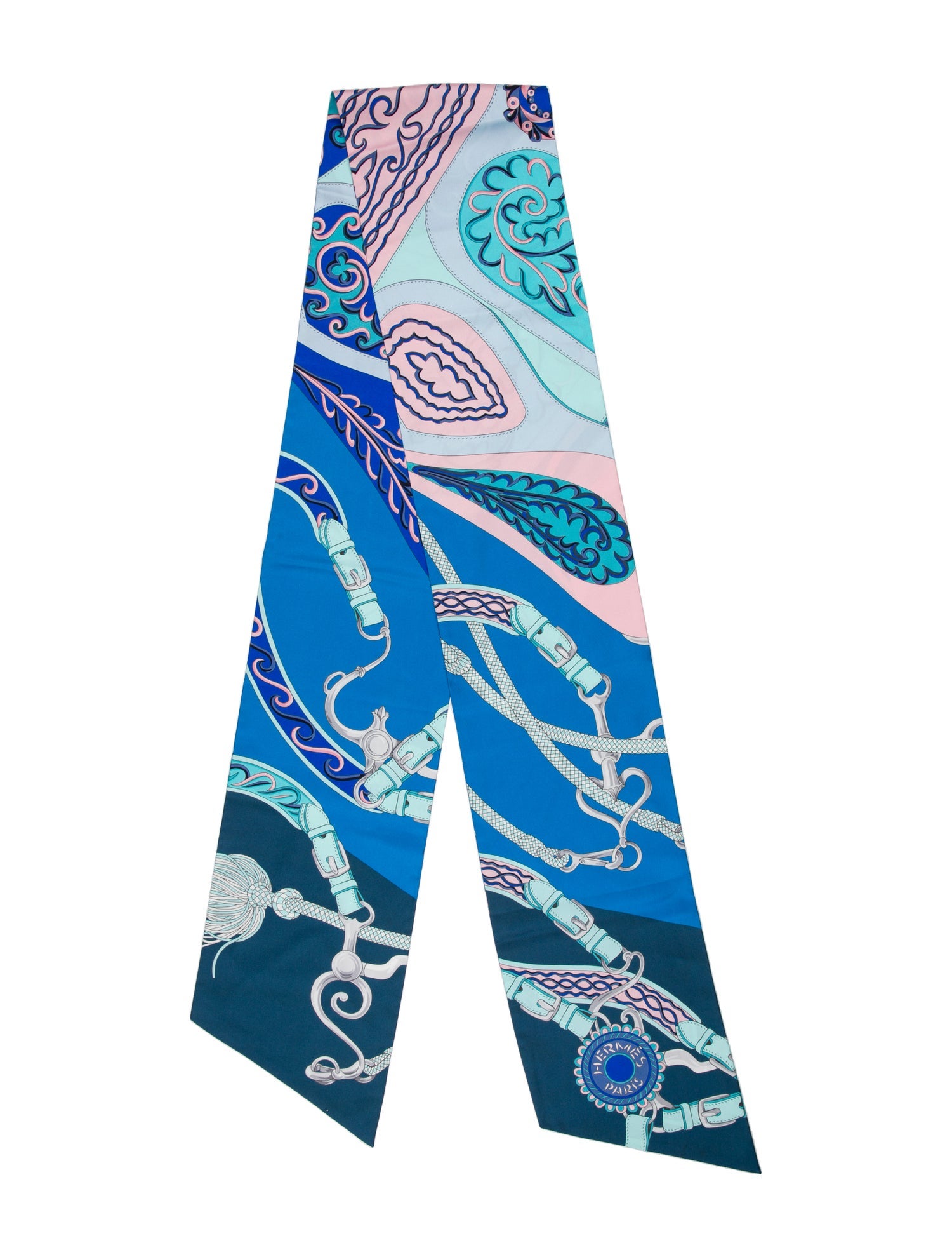 Hermès Festival de Amazones Maxi Silk Twilly Scarf