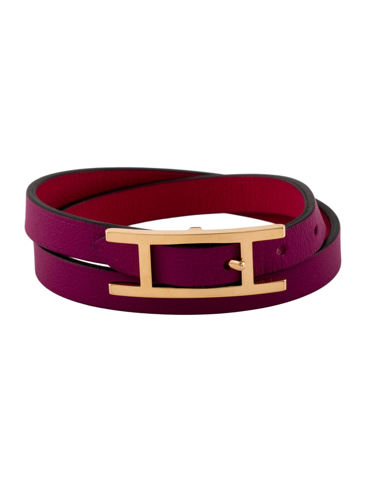 Hermès Behapi Double Tour Wrap Bracelet