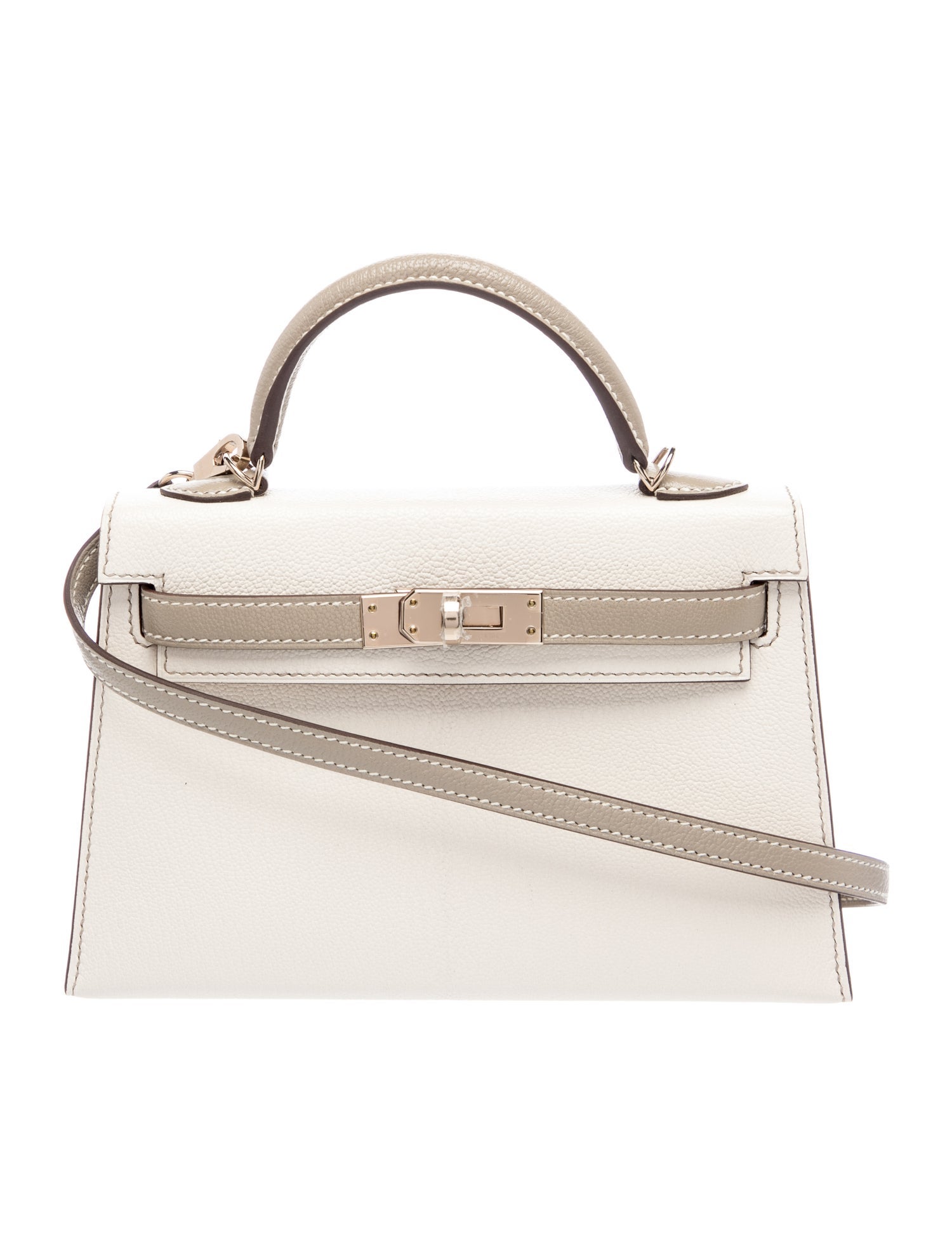 Hermès Special Order Chevre Mysore Mini Kelly II Sellier 20