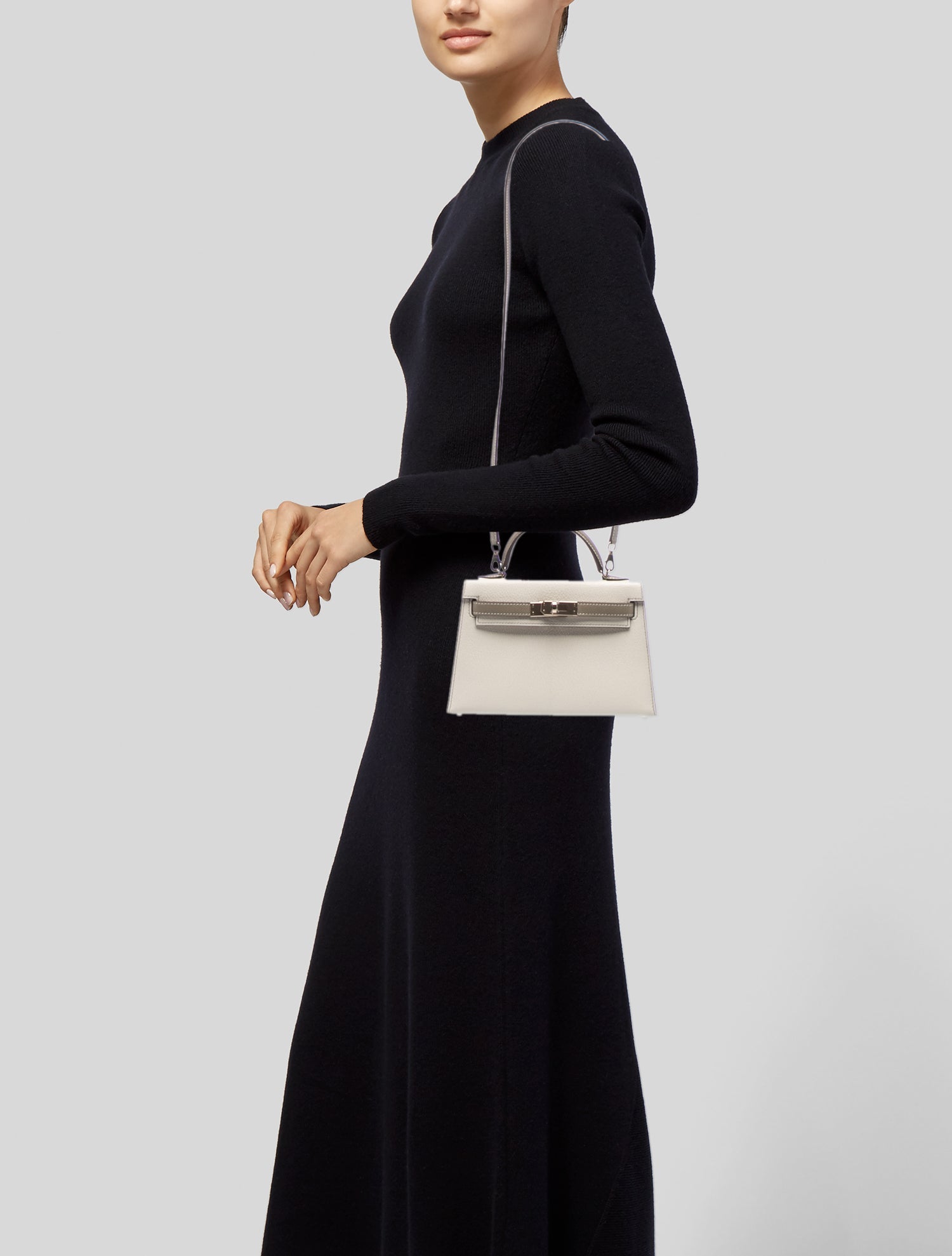 Hermès Special Order Chevre Mysore Mini Kelly II Sellier 20