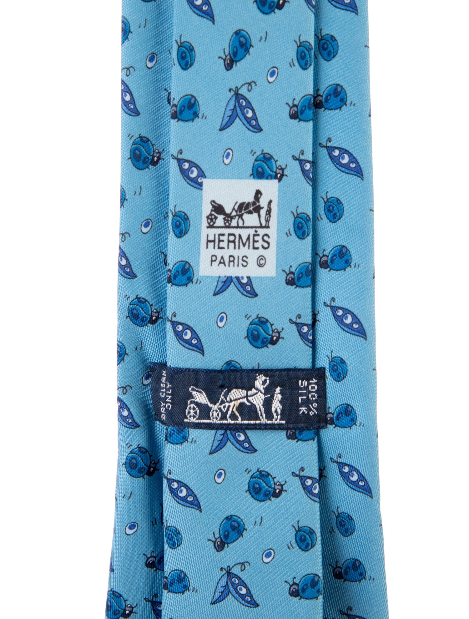 Hermès SIlk Patterned Tie