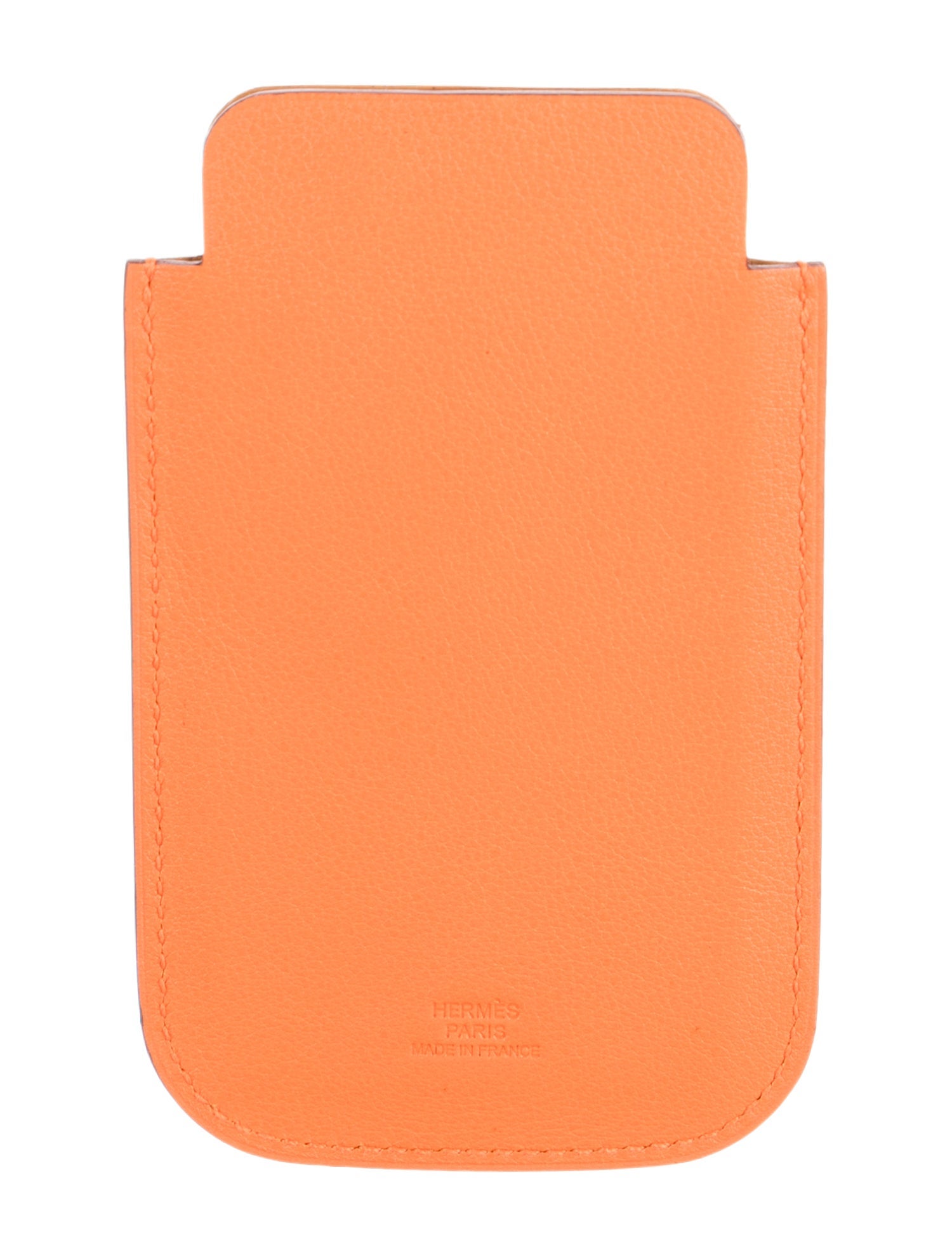 Hermès leather phone case