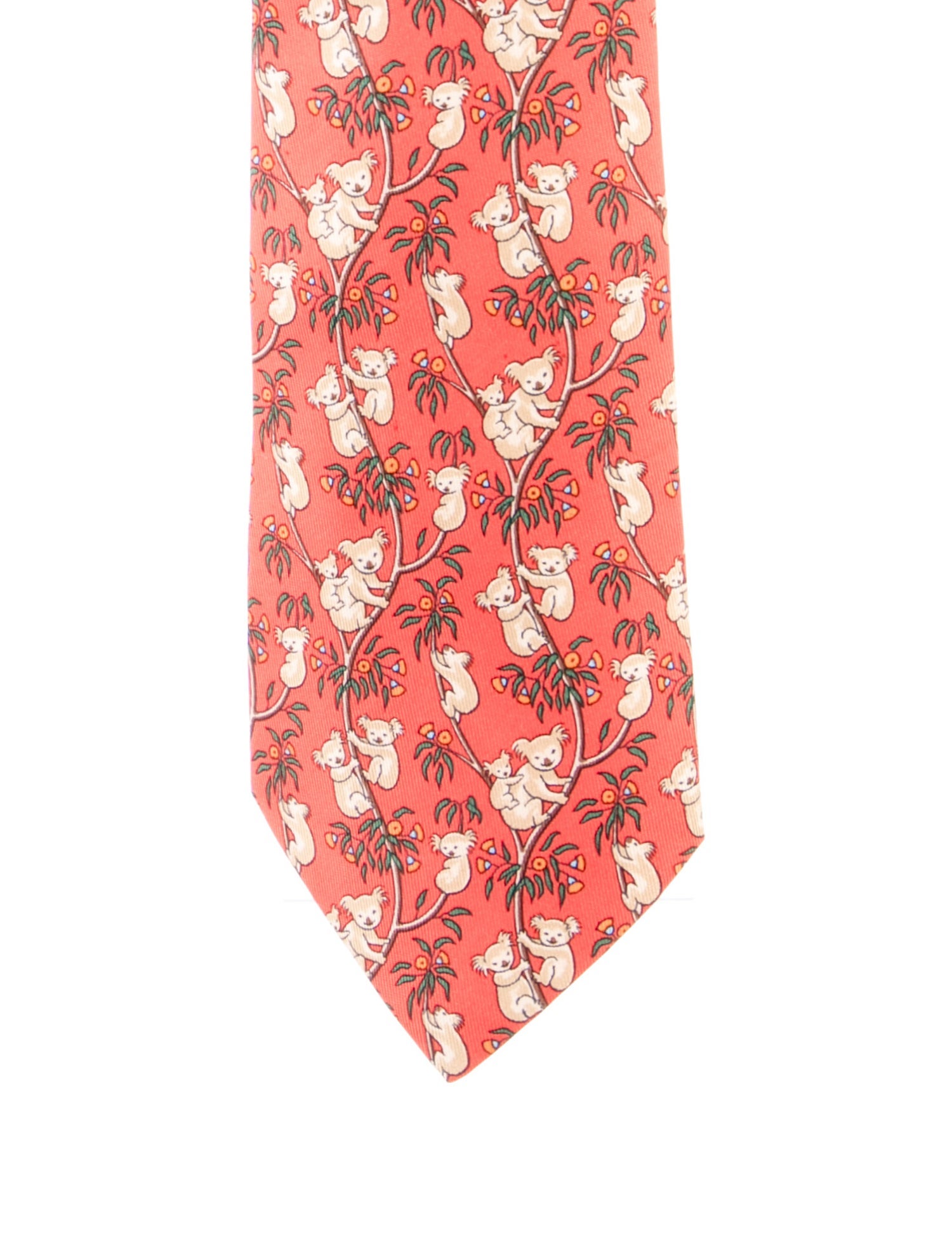 Hermès SIlk Patterned Tie