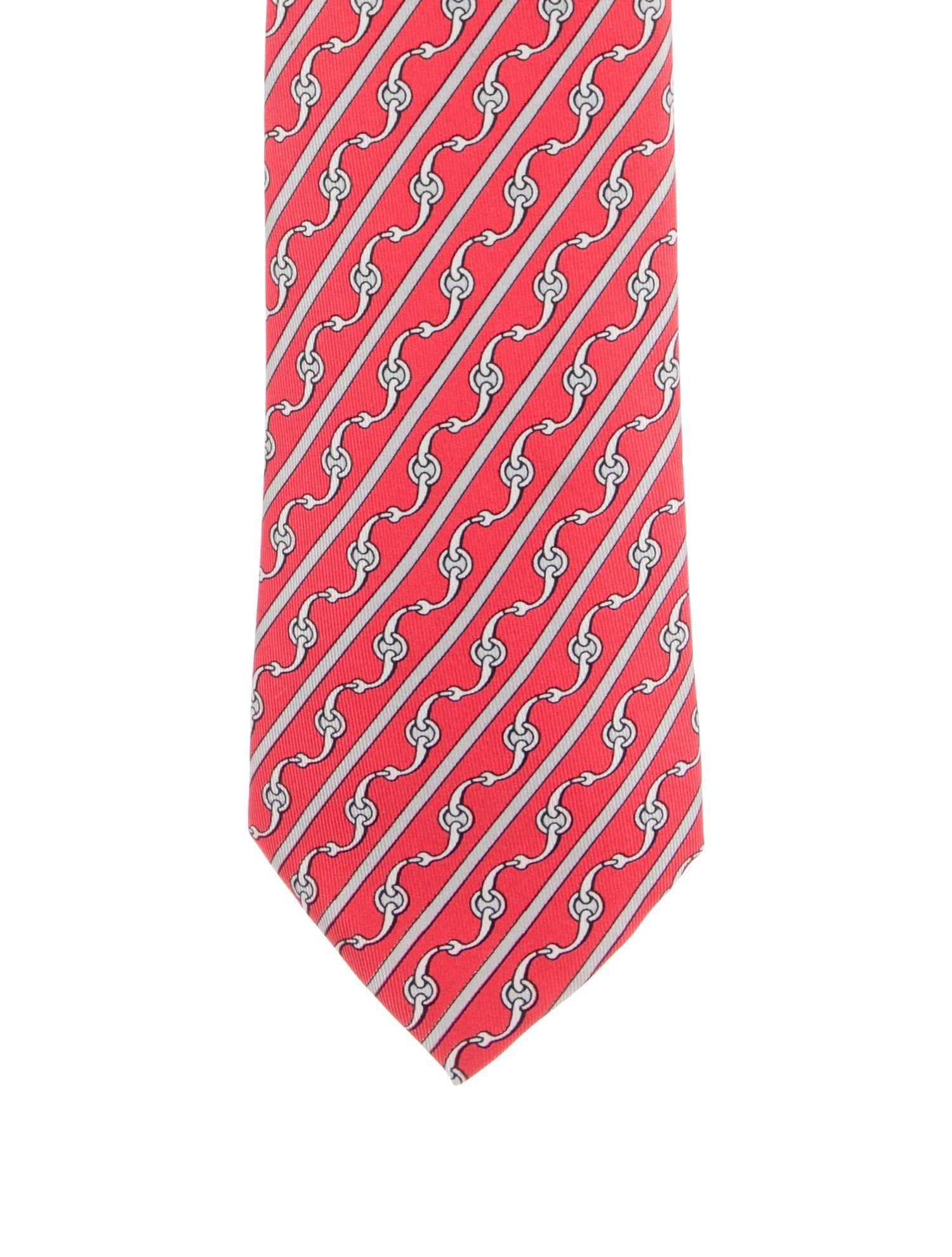 Hermès Silk Patterned Tie