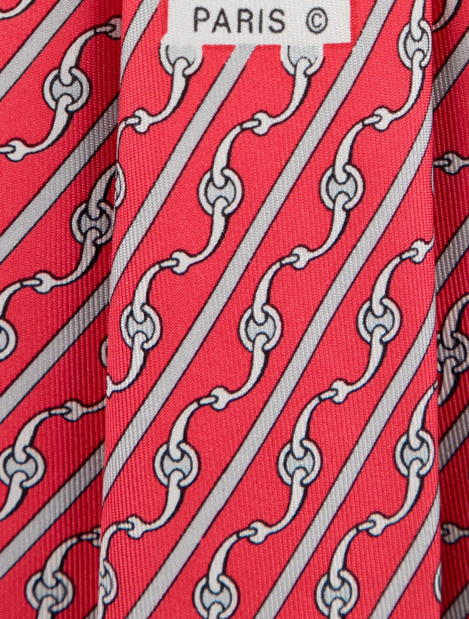 Hermès Silk Patterned Tie