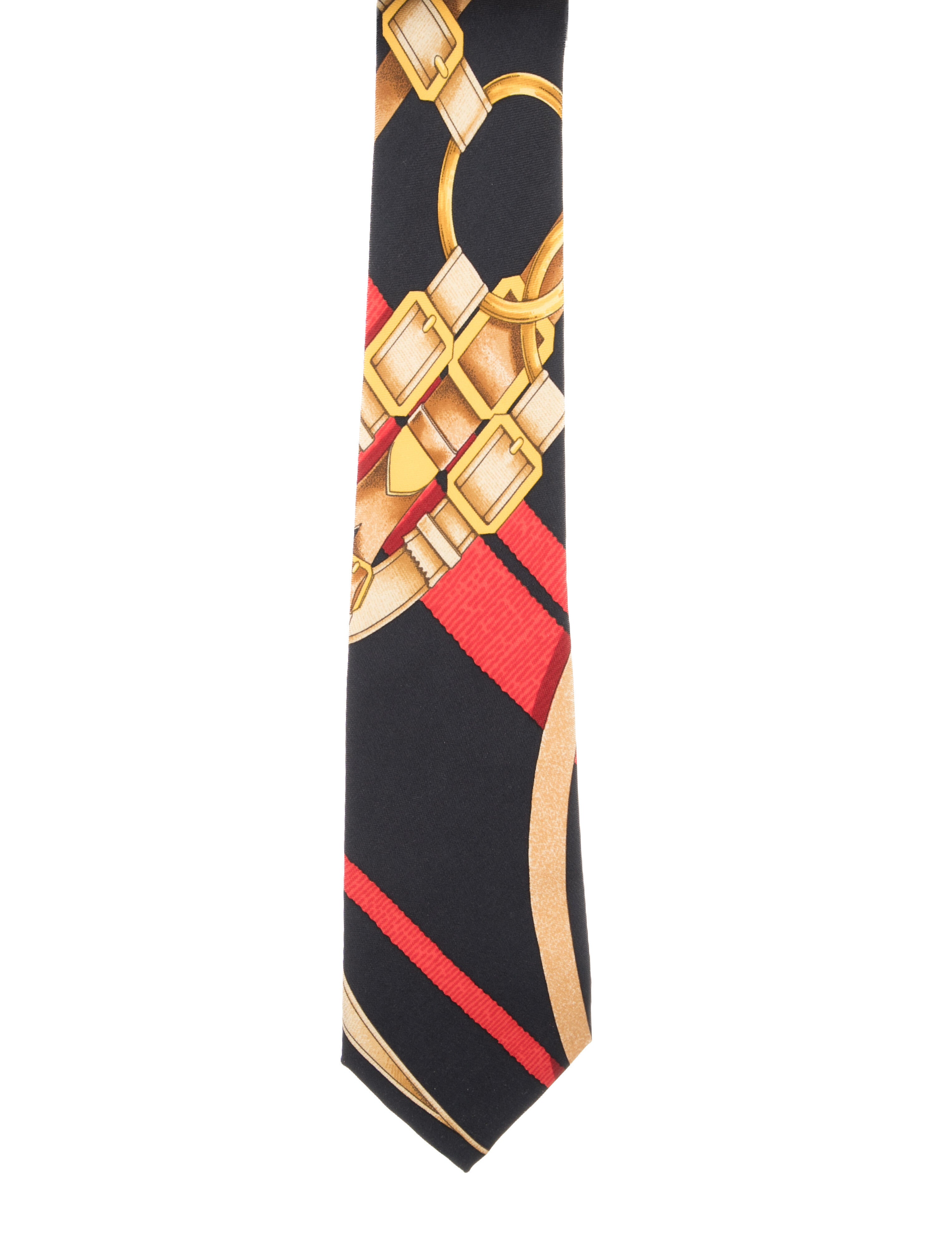 Hermès Silk Patterned Tie