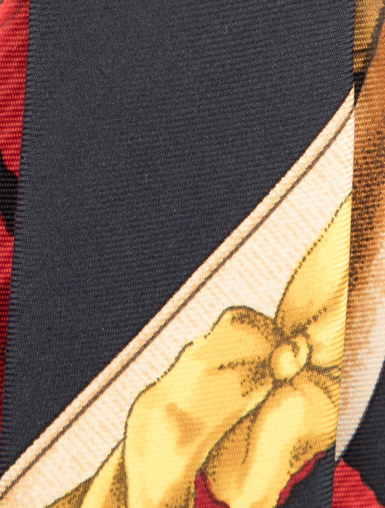 Hermès Silk Patterned Tie